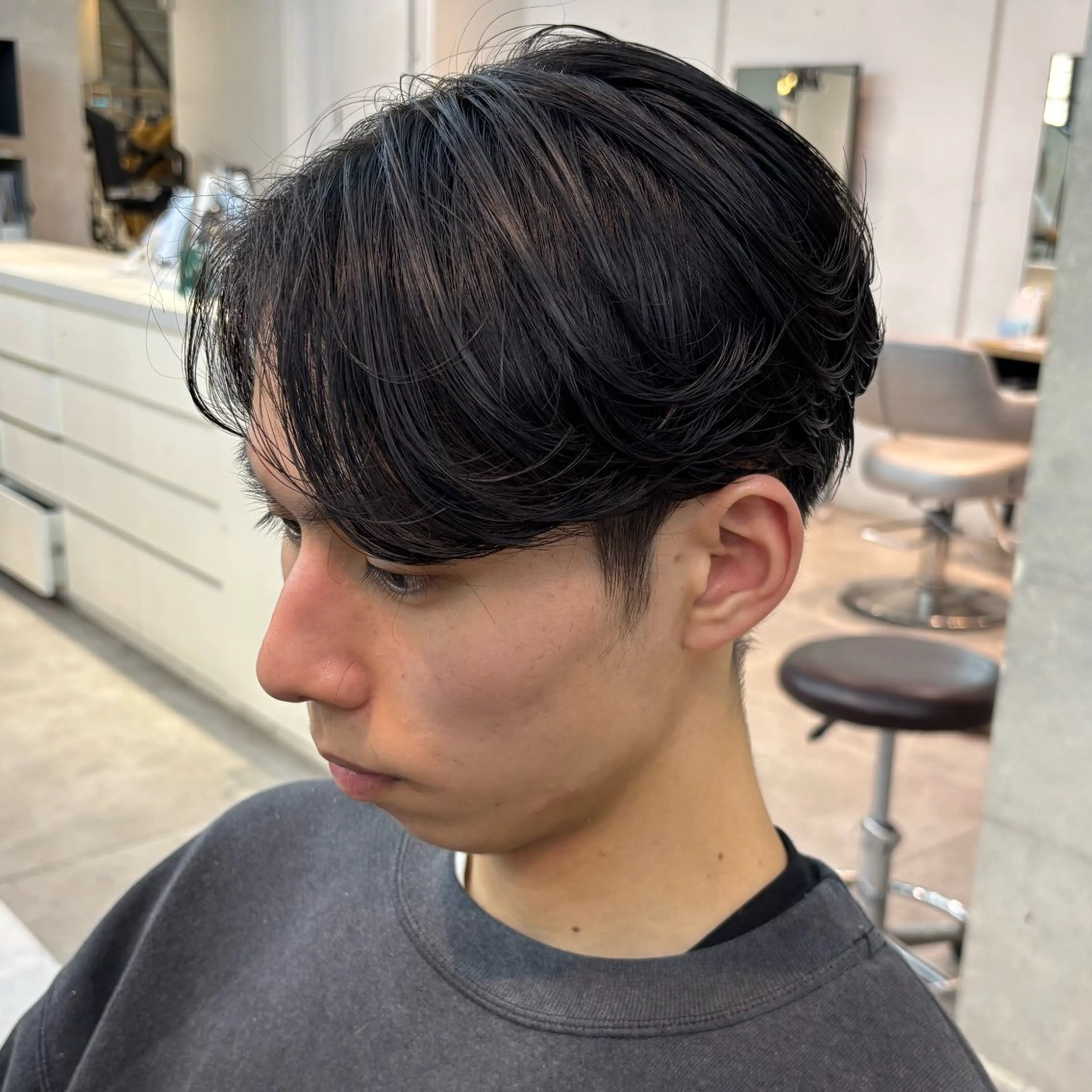 メンズ カット メンズパーマ/ メッシュ📍ユリのヘアスタイル