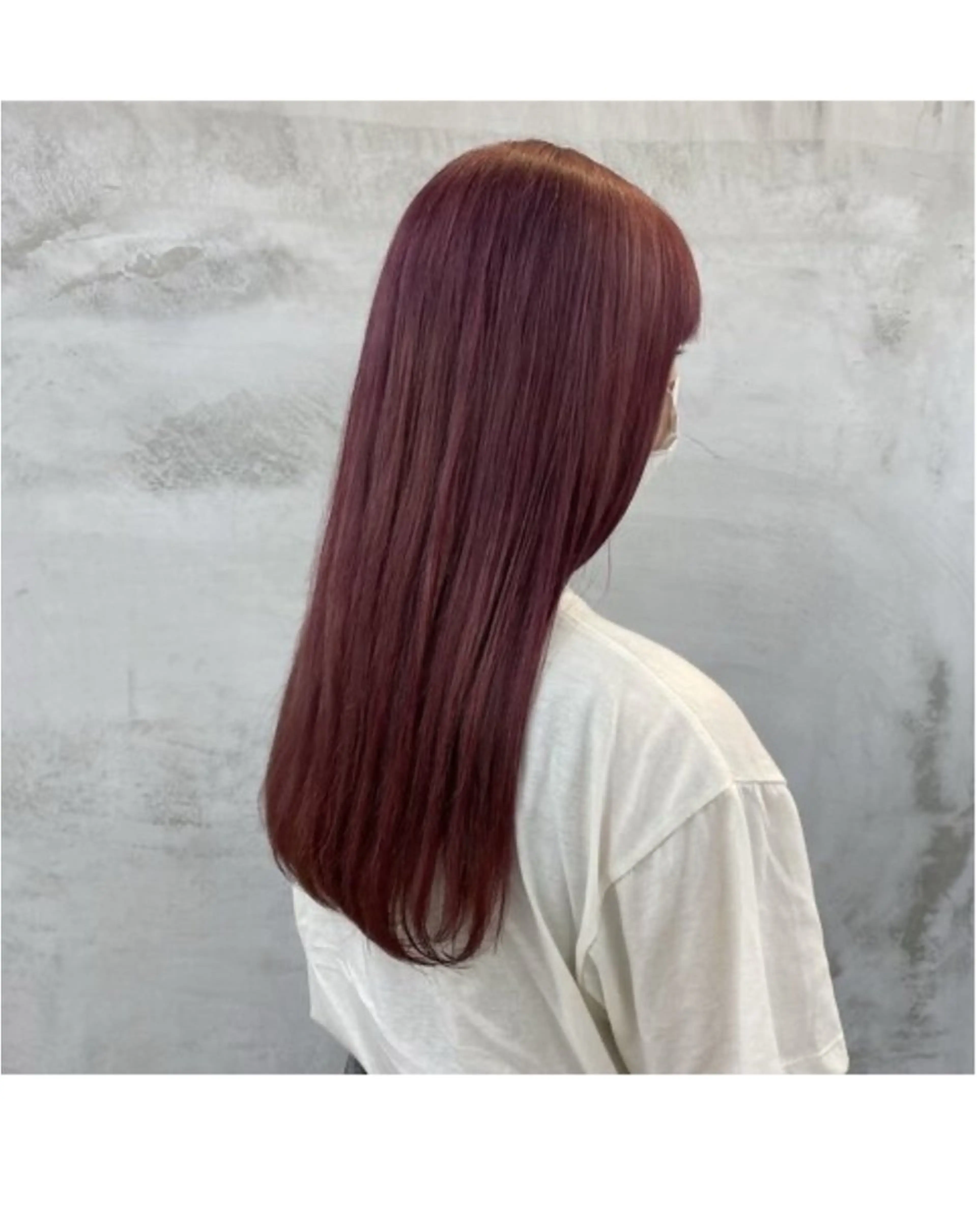 カラー 豊島 怜のヘアスタイル