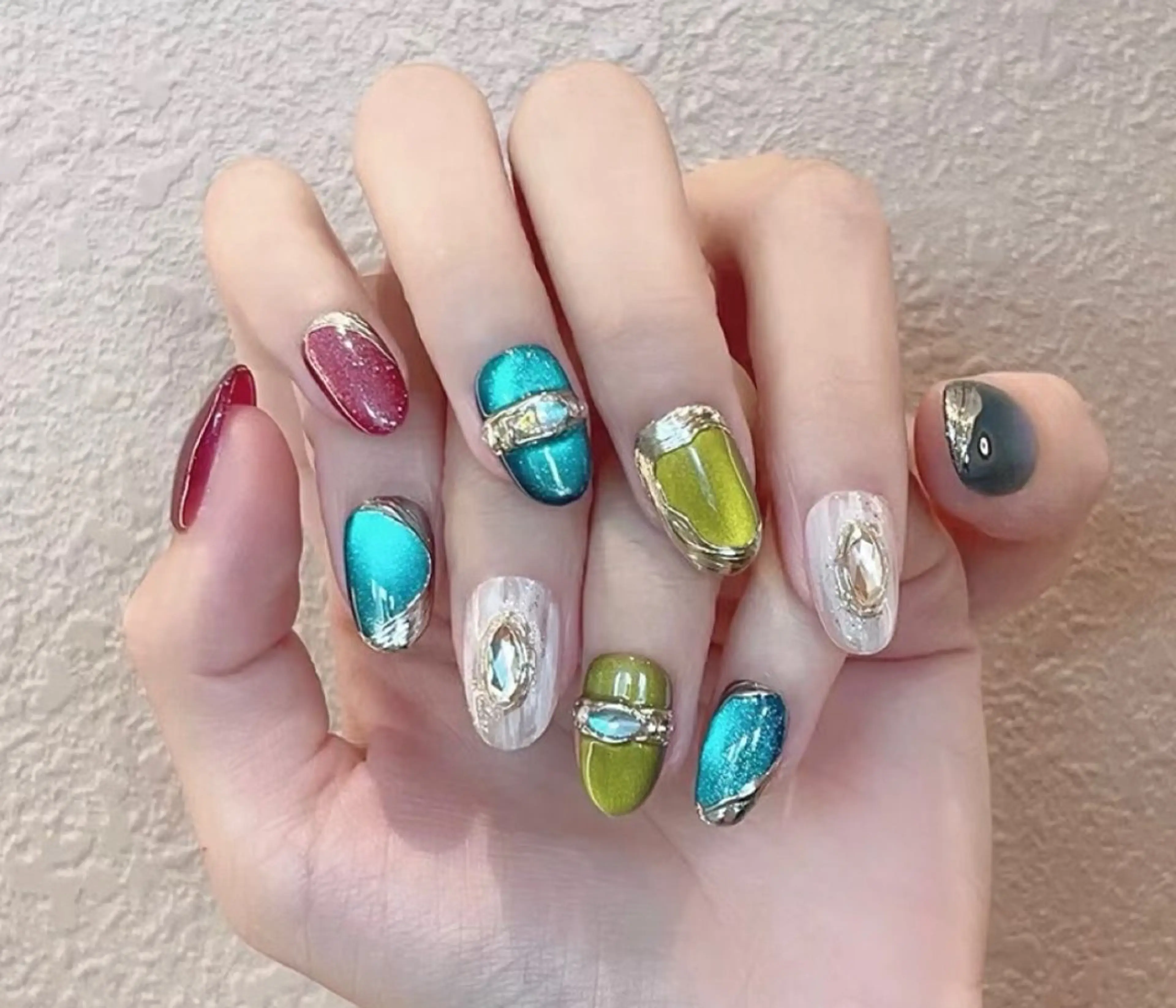 ネイル 日暮里💝m1♡ルル ネイルのネイルデザイン