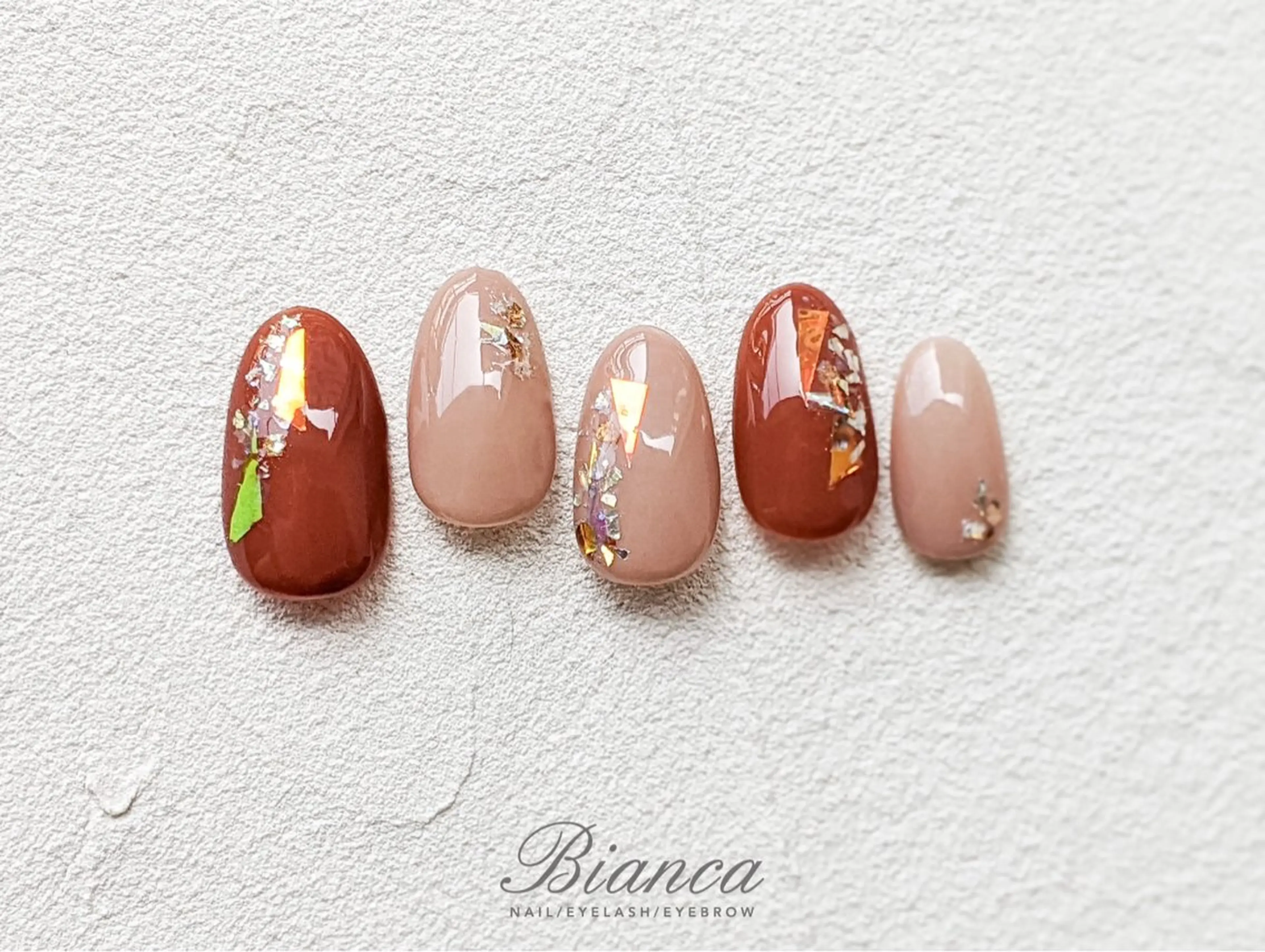 ネイル ハンドネイル Bianca栄店 みさと店長のネイルデザイン