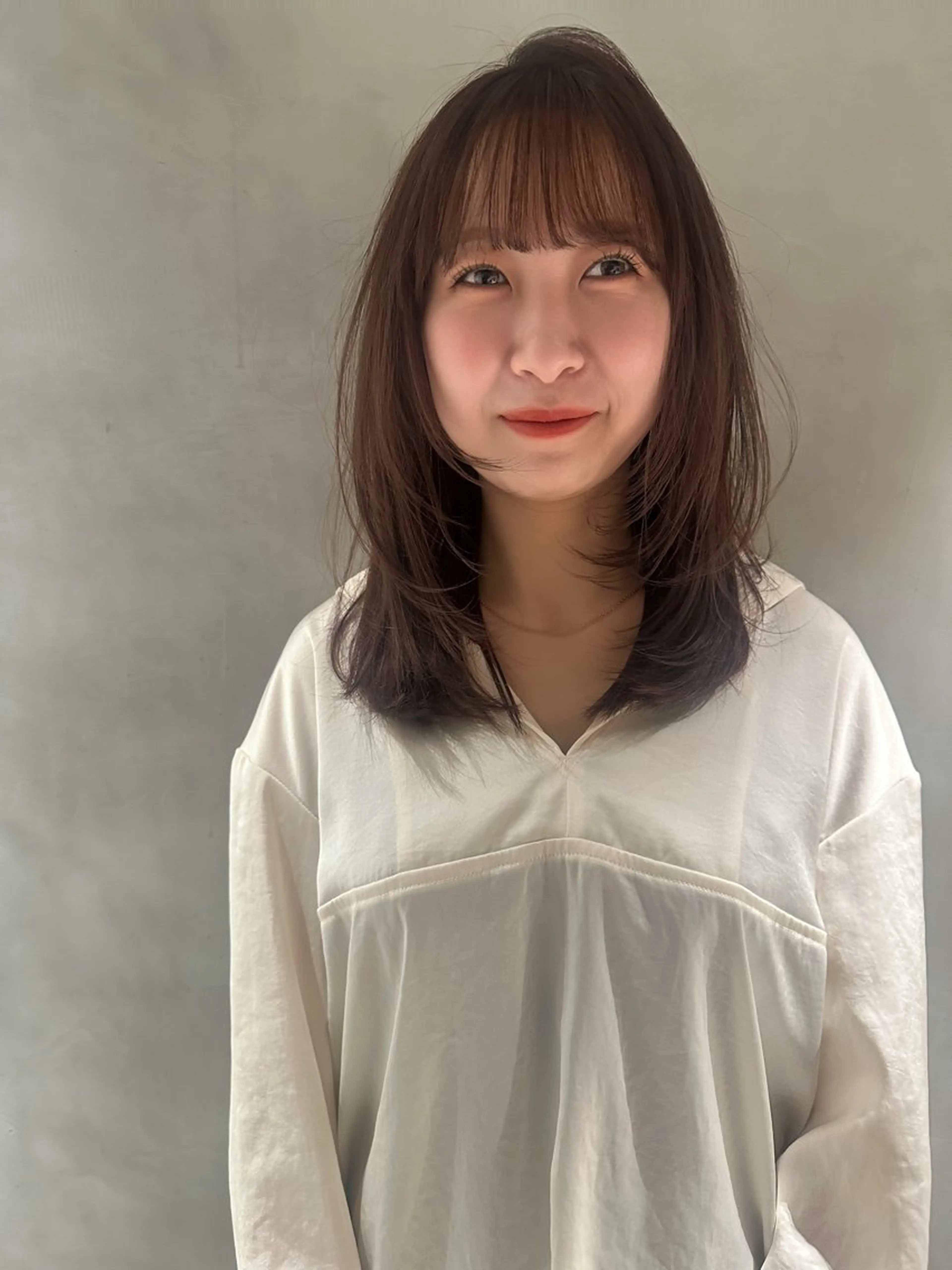 レイヤーカットの写真
