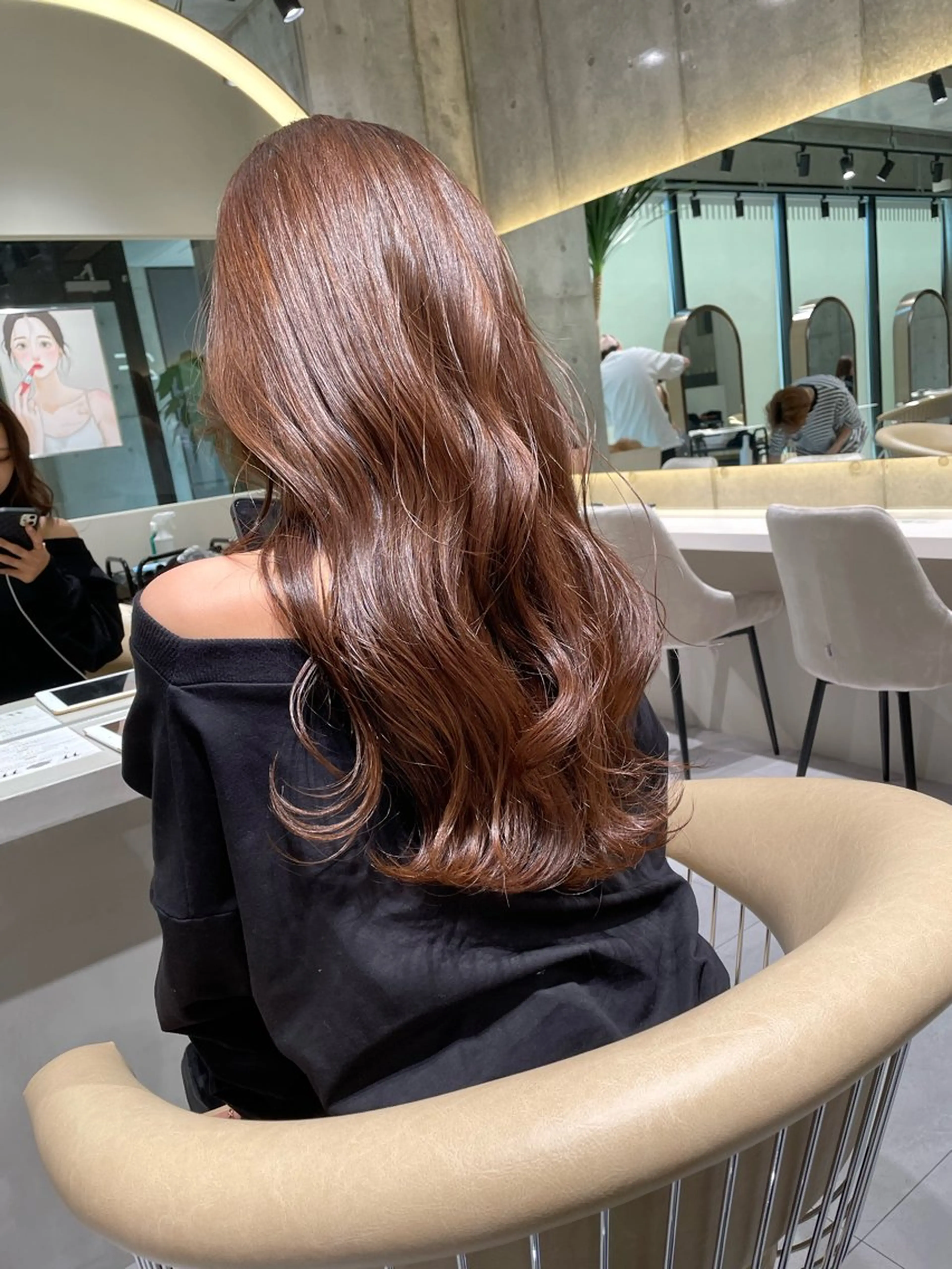ロング カラー 《髪質改善✖️ハイト ーン🧸》小嶋拓也のヘアスタイル