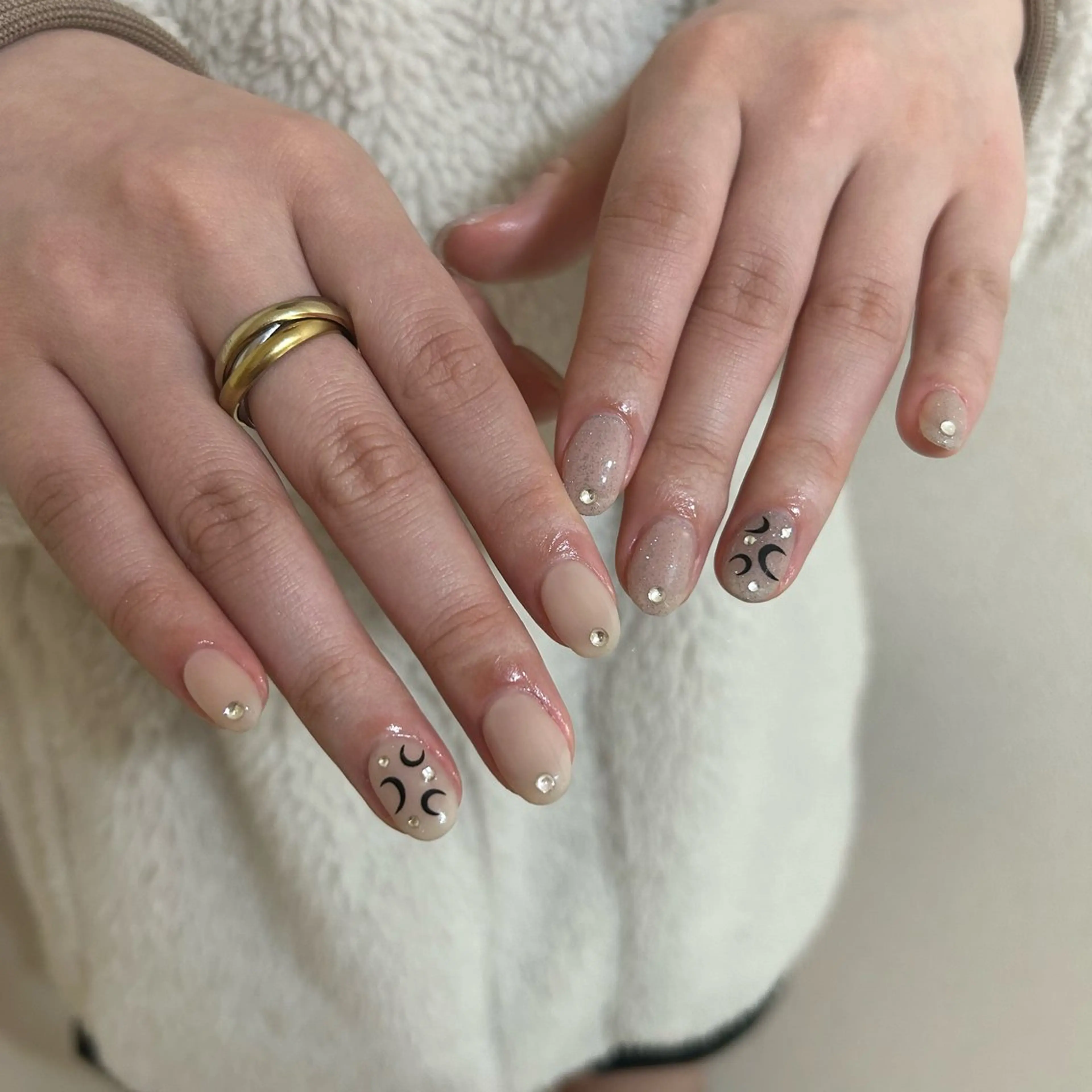 ネイル ブルー フットネイル ジェルネイル キラキラネイル 韓国ネイル RooM -produce by maynail-所属・RooM -mizuki-のネイルデザイン