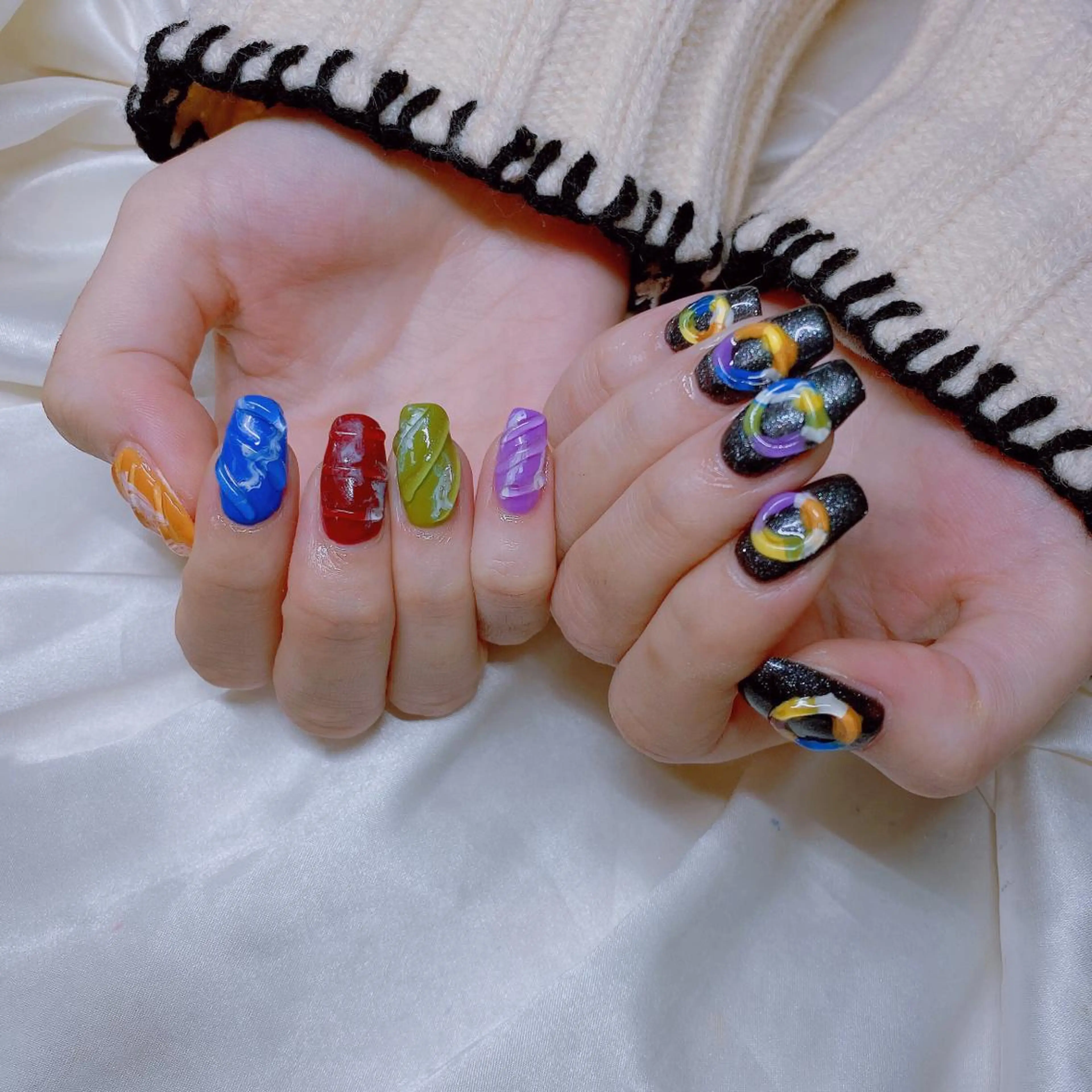 ネイル ハンドネイル リ サのネイルデザイン