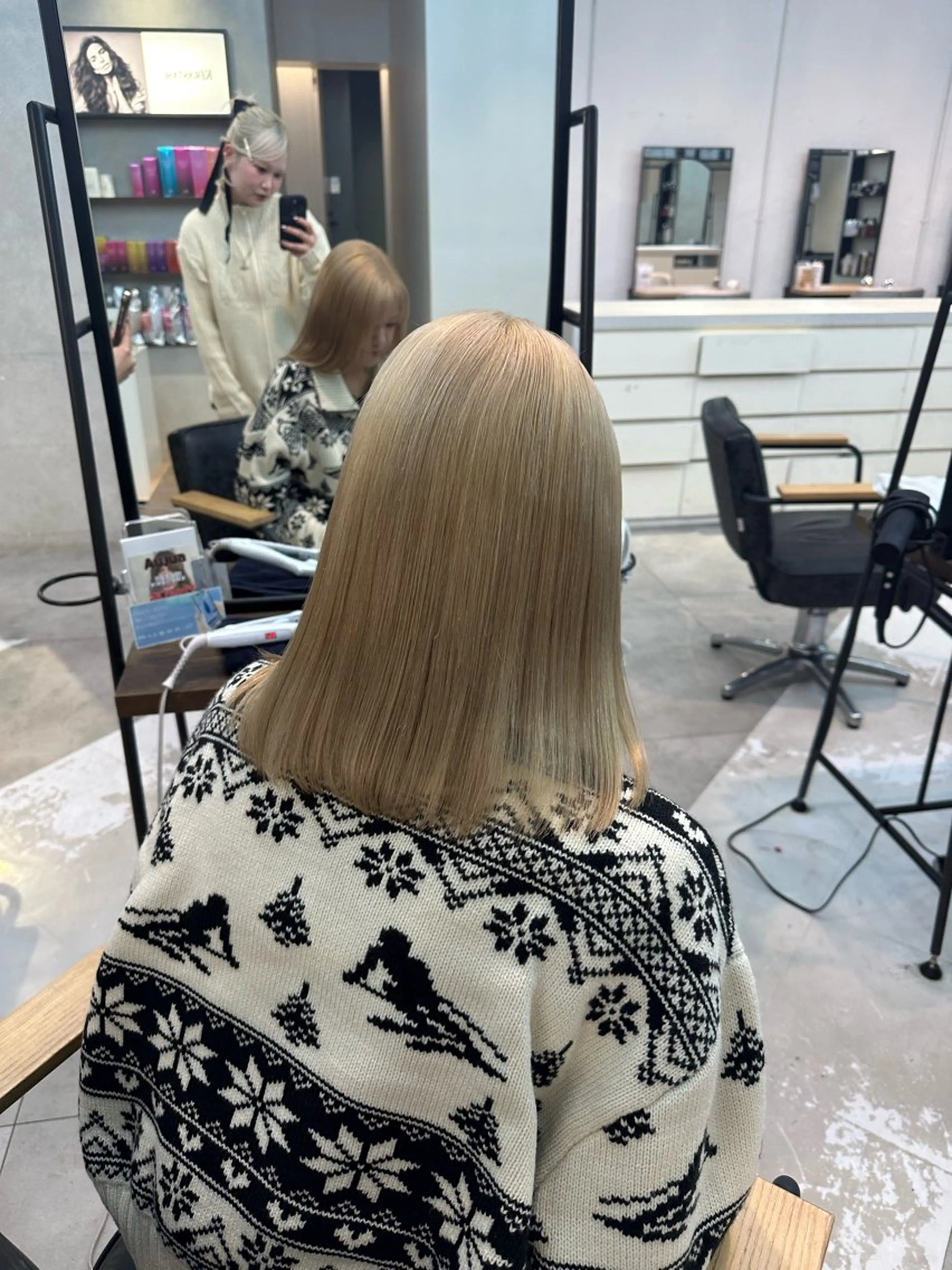 カラー ハイトーン特化 pepe🎀のヘアスタイル