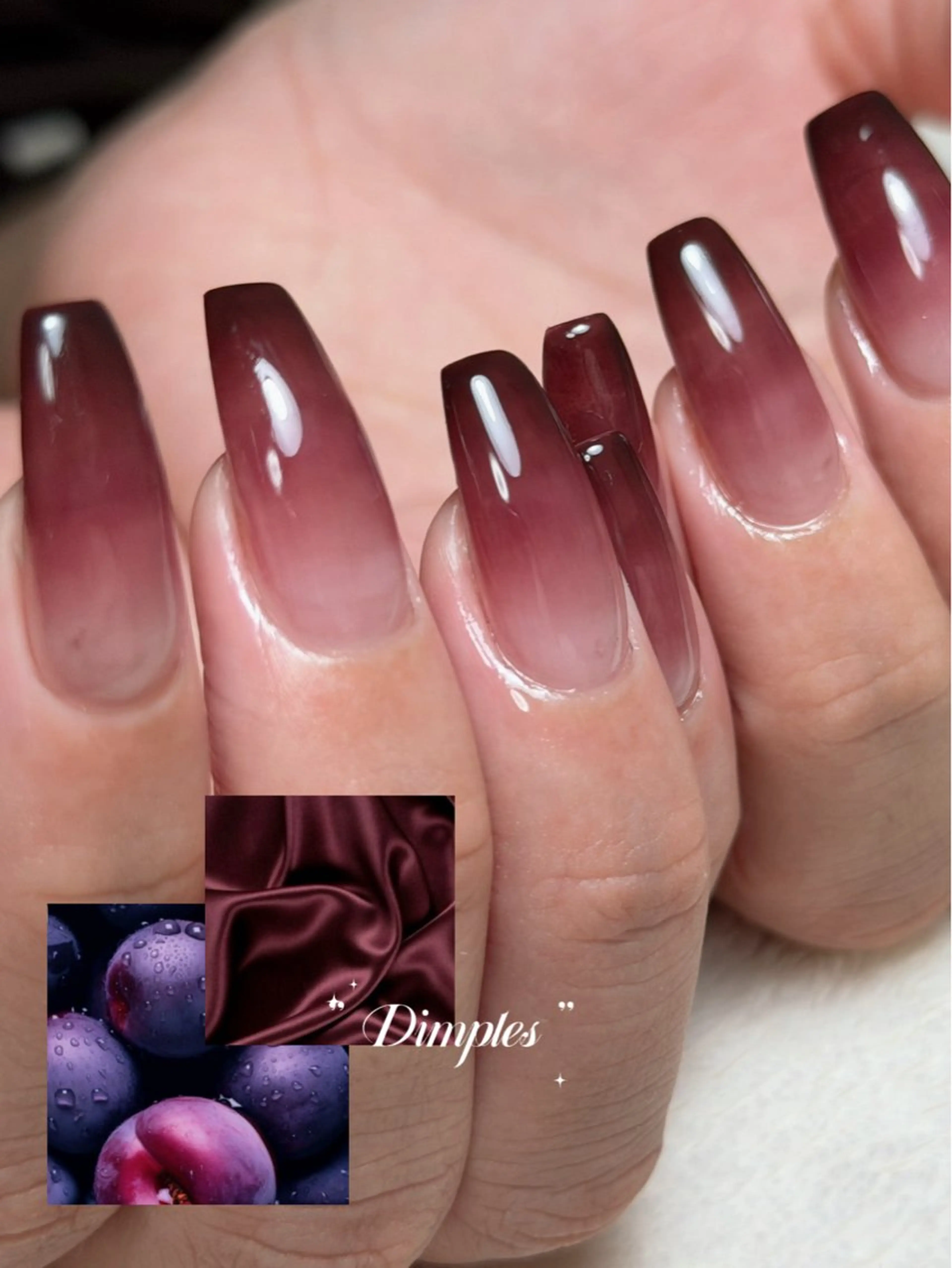 ネイル dimples yuk営業電話‪✕‬のネイルデザイン