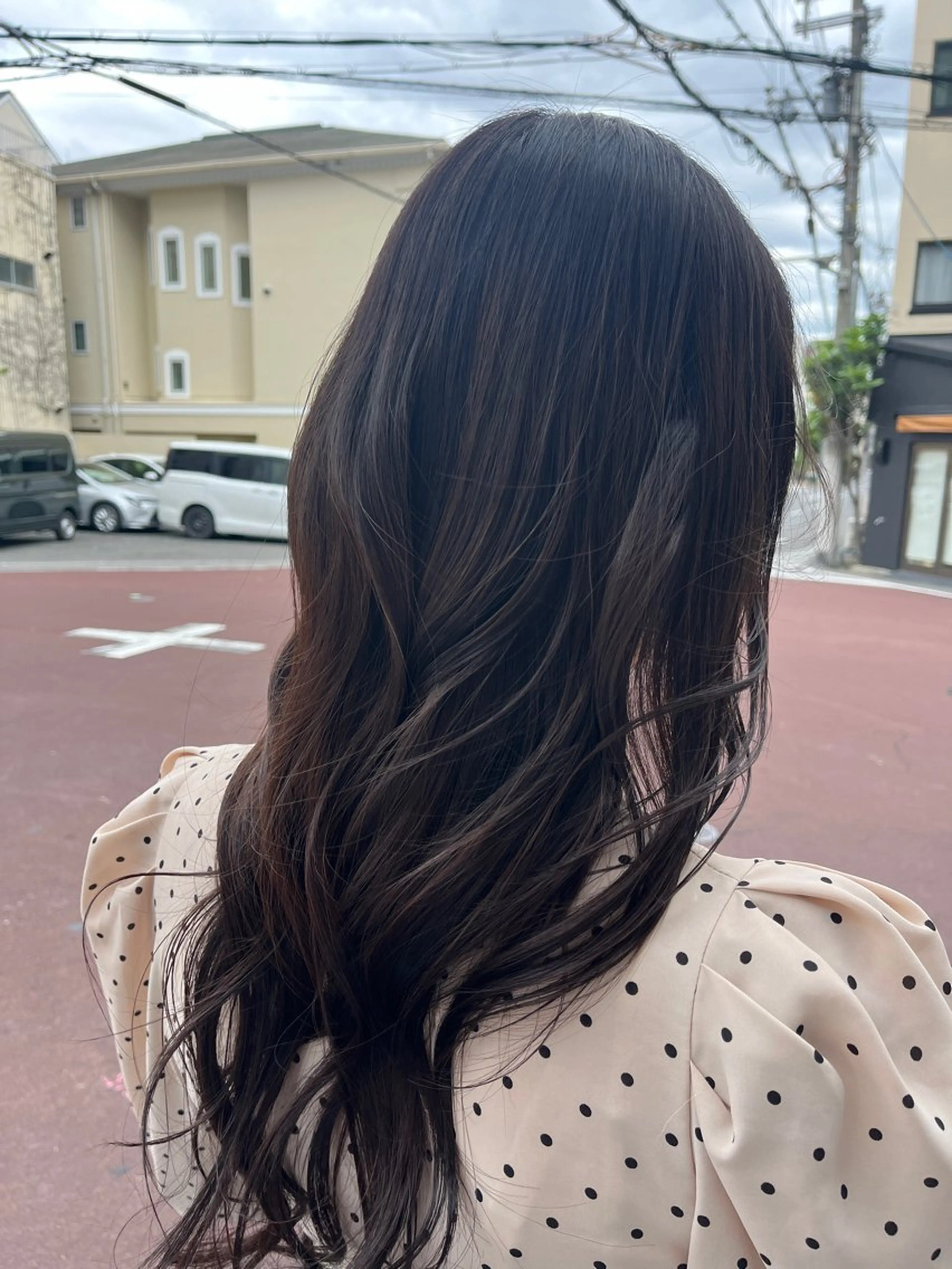 ロング カラー ブラウンカラー ショコラブラウン 天王寺美容室/カット モデル募集/Miiaのヘアスタイル