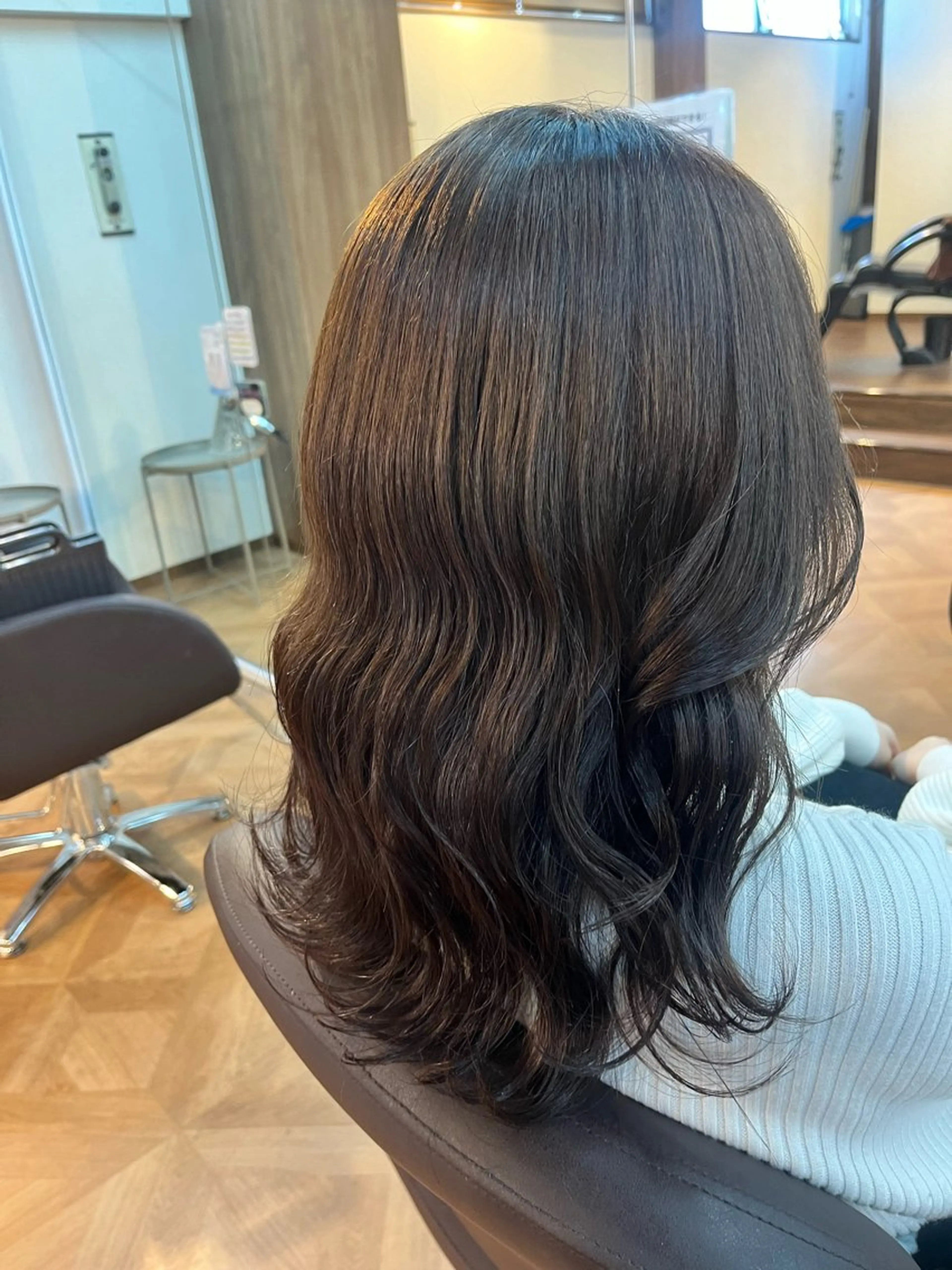 セミロング 🍒Ayana🍒 艶カラー🍒のヘアスタイル