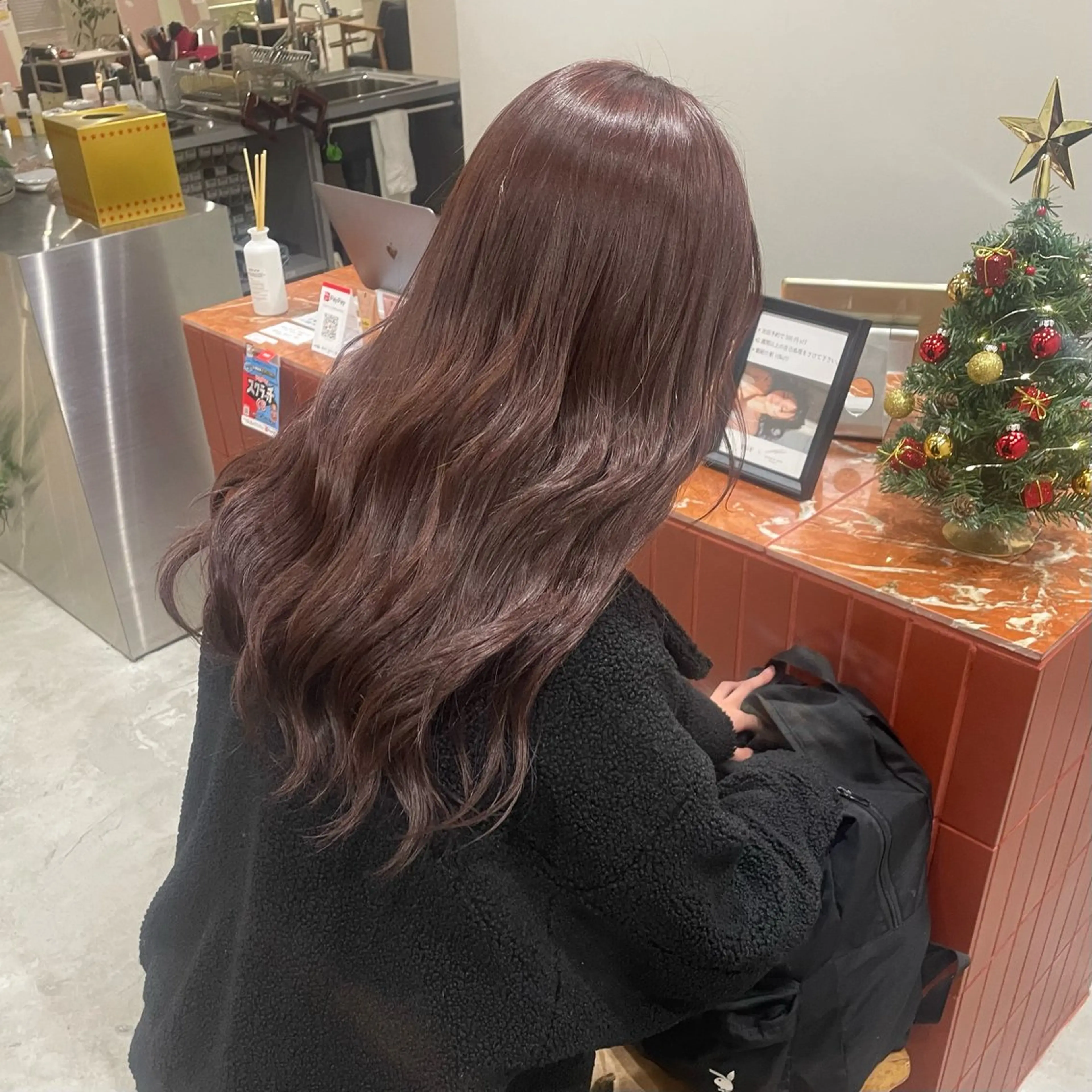 ロング カラー 暖色艶カラー /RIONAのヘアスタイル