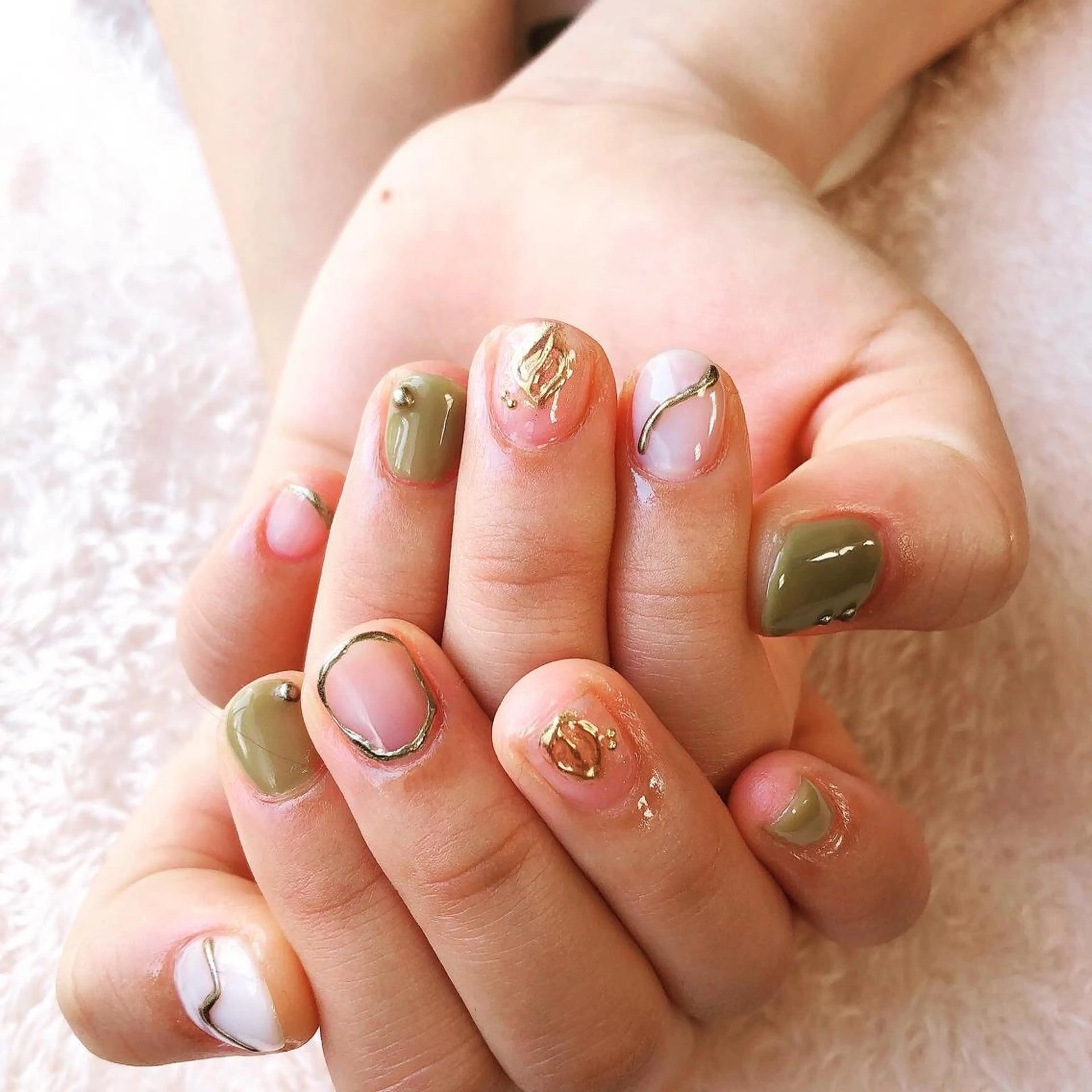 ネイル ハンドネイル 松原 千津のネイルデザイン