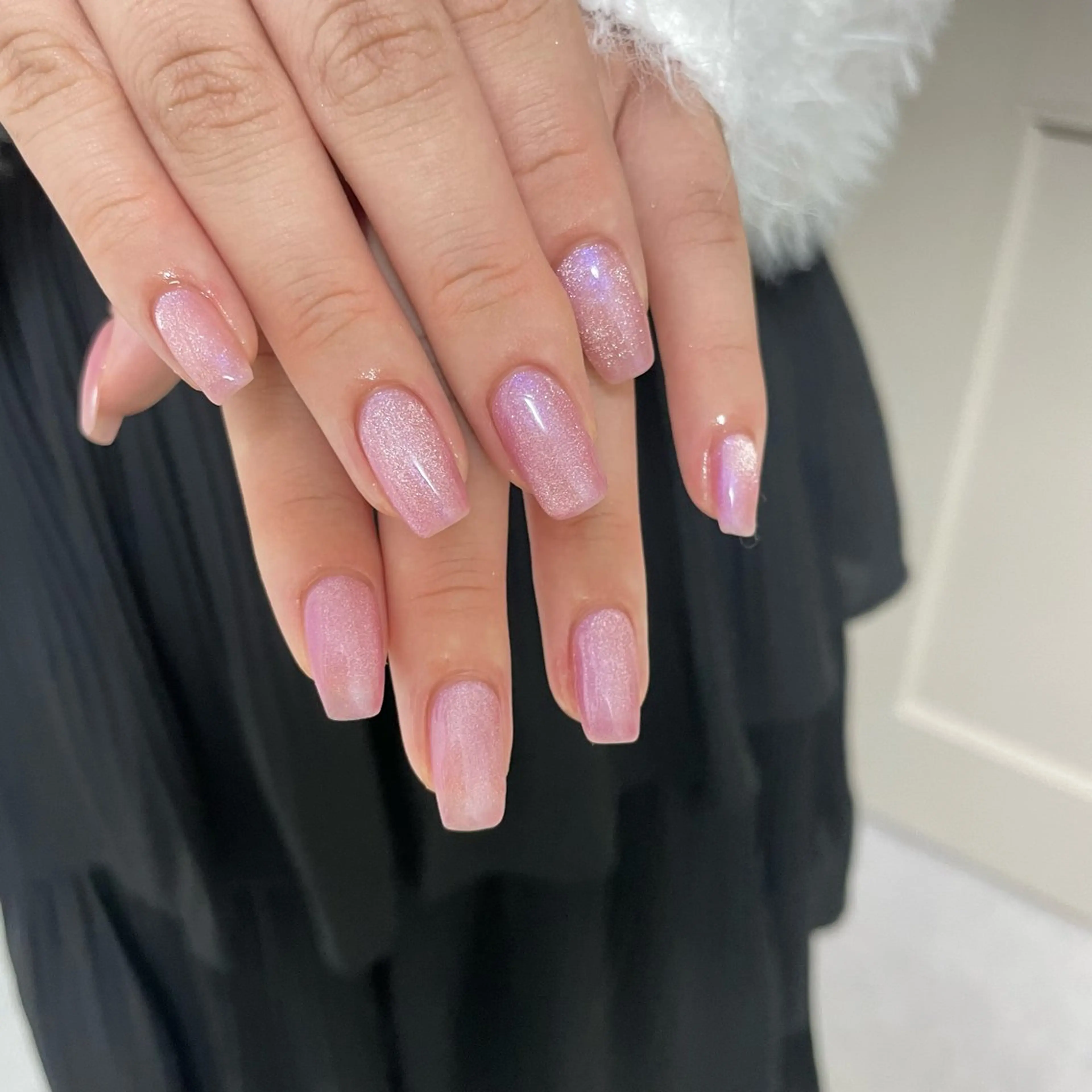 ネイル マグネットネイル ピンク MiLK.   Nail&Eyelash所属・MiLK. wakaのマツエク・マツパデザイン