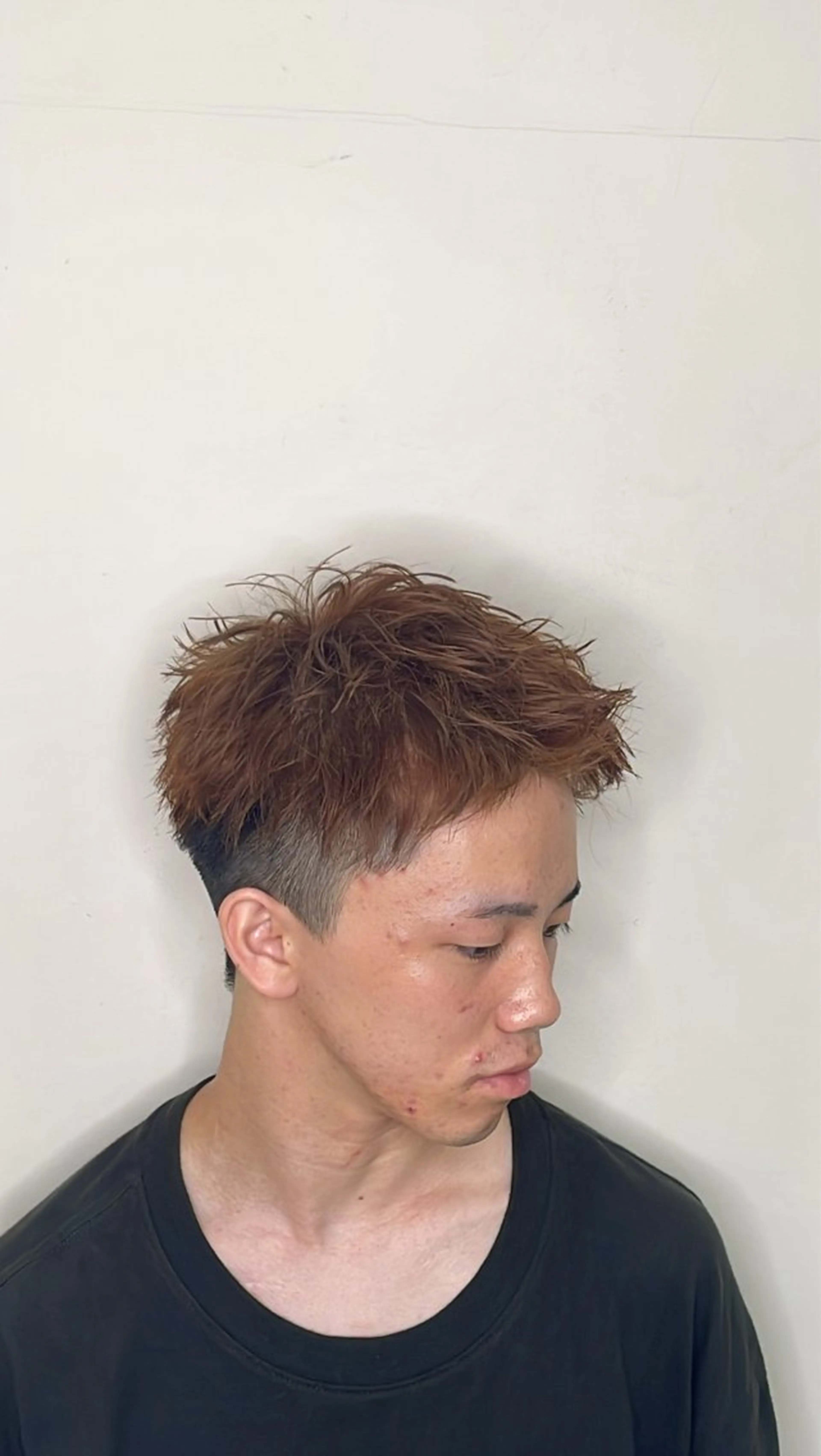 カラー メンズ ブラウンカラー 透明感カラー モカブラウン ヘアカラー メンズ特化美容師/ たっしーのヘアスタイル