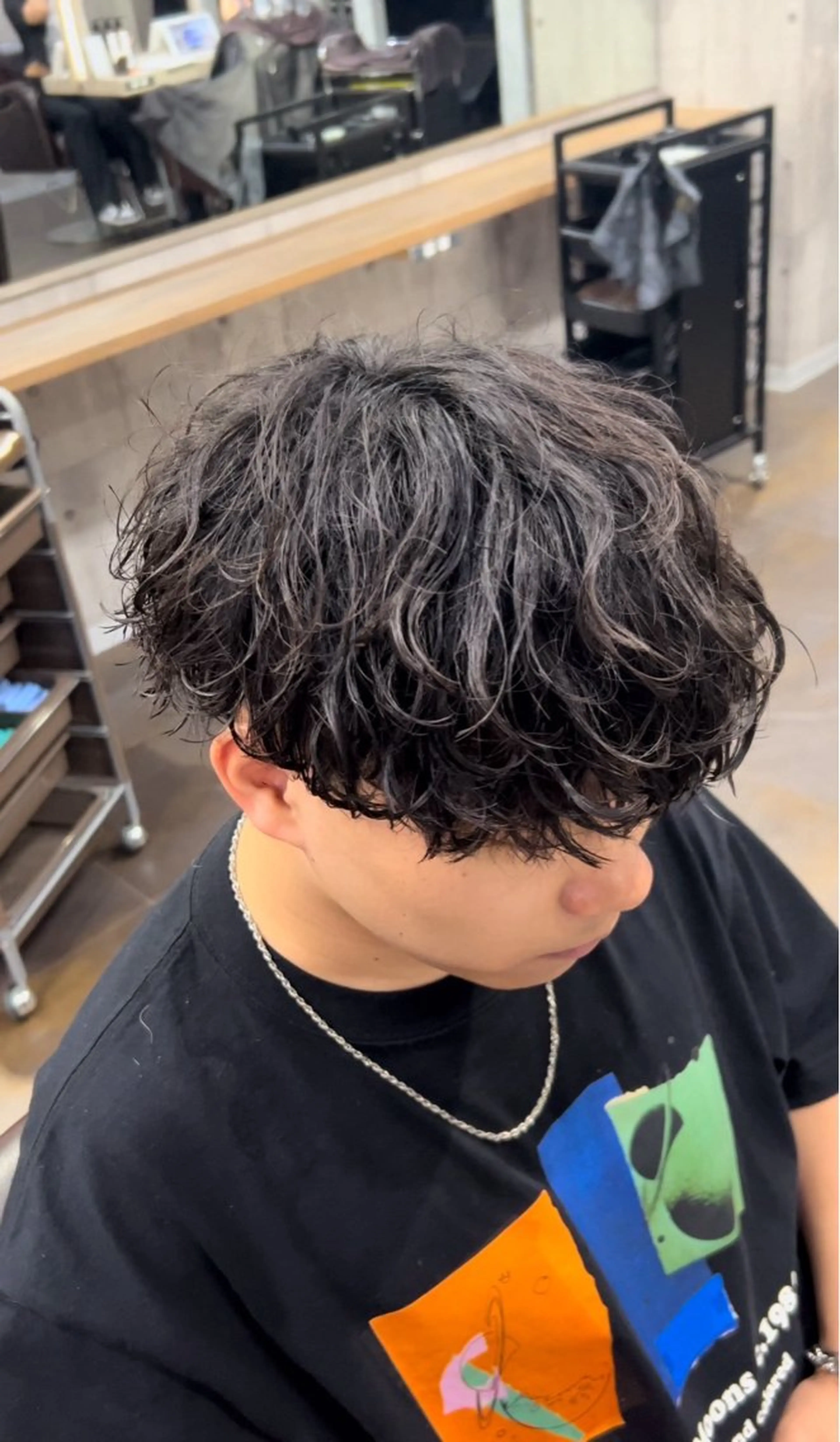 パーマ メンズ カット パーマ メンズ💫カット& パーマ💫takaのヘアスタイル