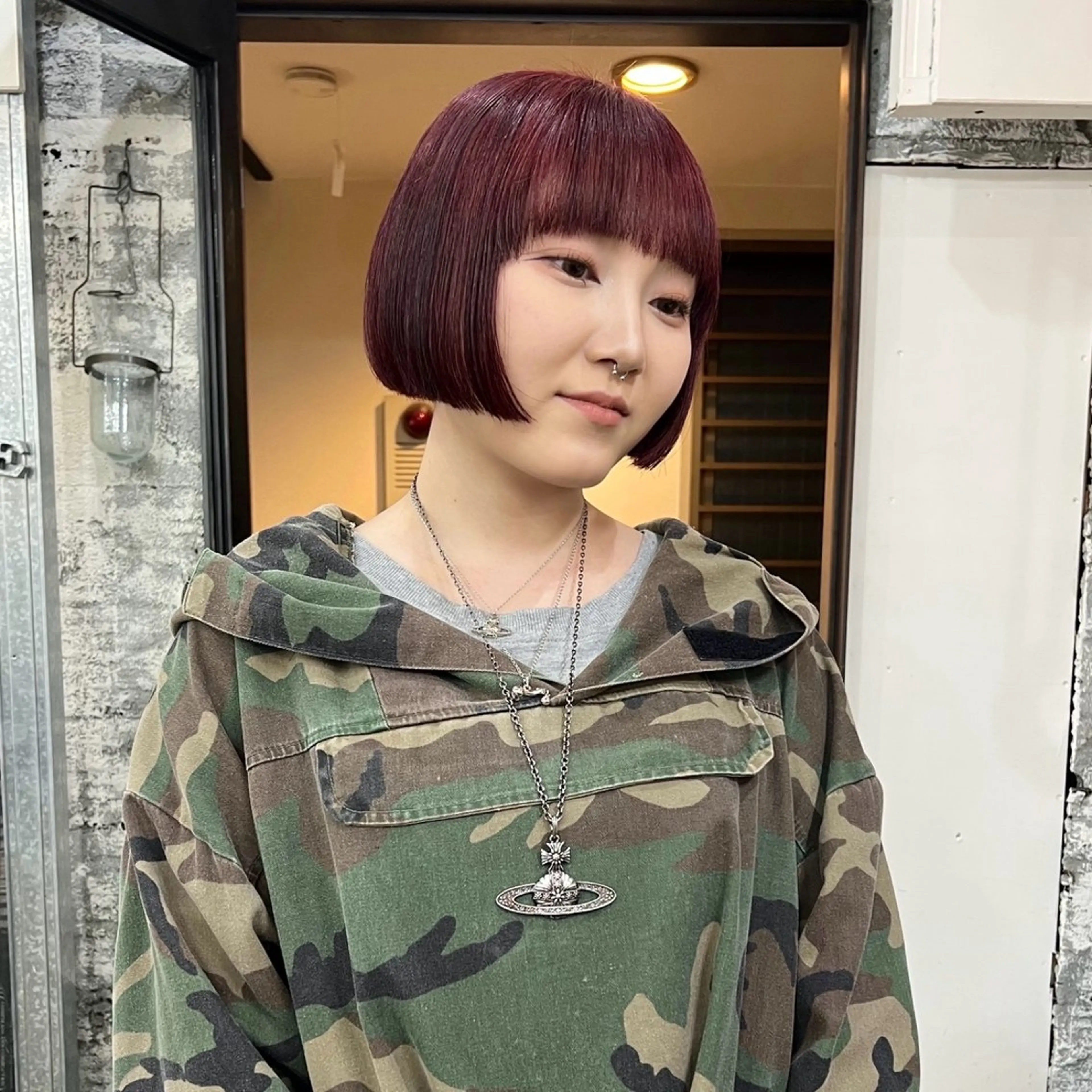 ショート カット ヘアカラー トリートメント 🌈いけだ あみ🌷のヘアスタイル