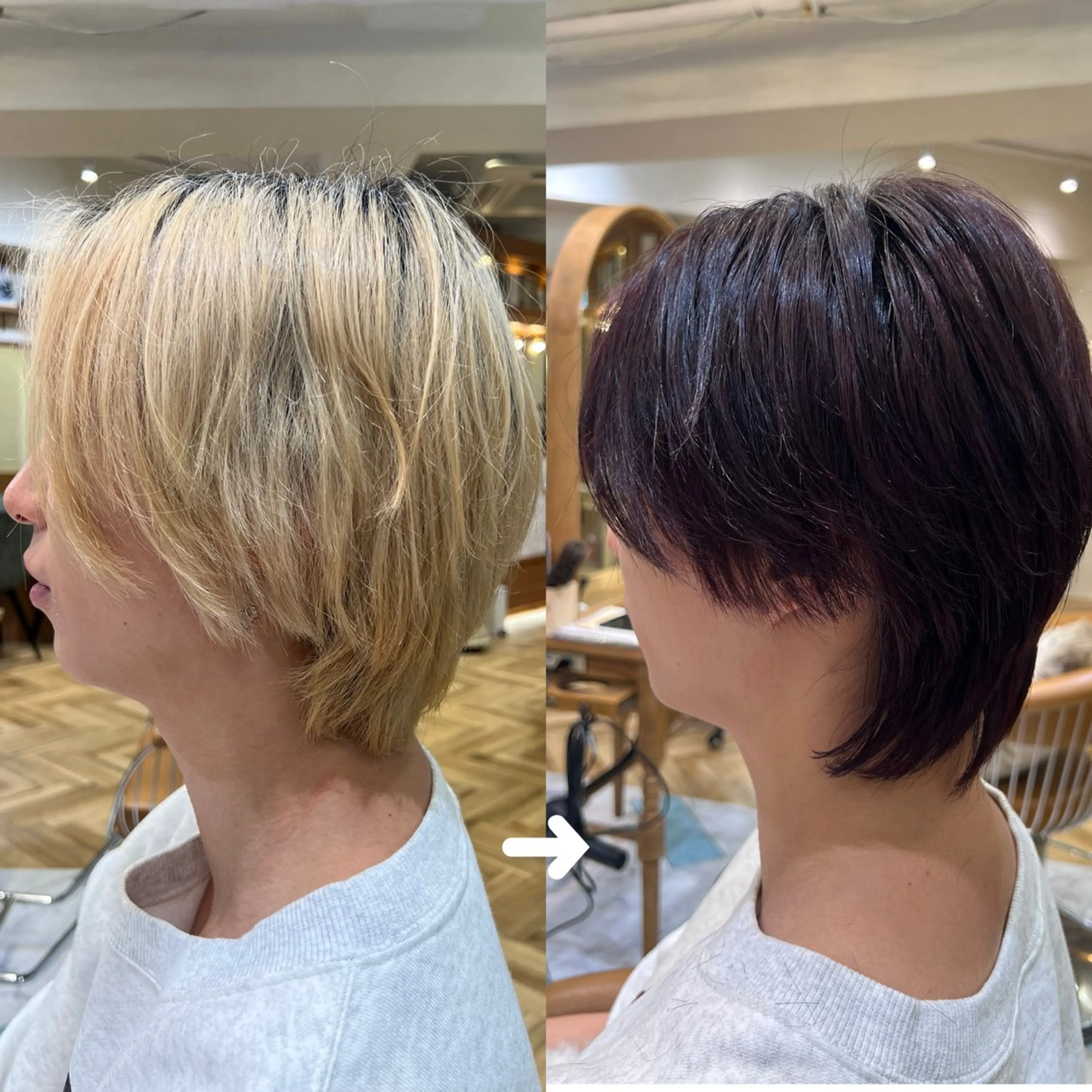 カラー メンズ Lond   ange池袋所属・メンズ特化美容師✂️ 和野瑛怜菜のヘアスタイル