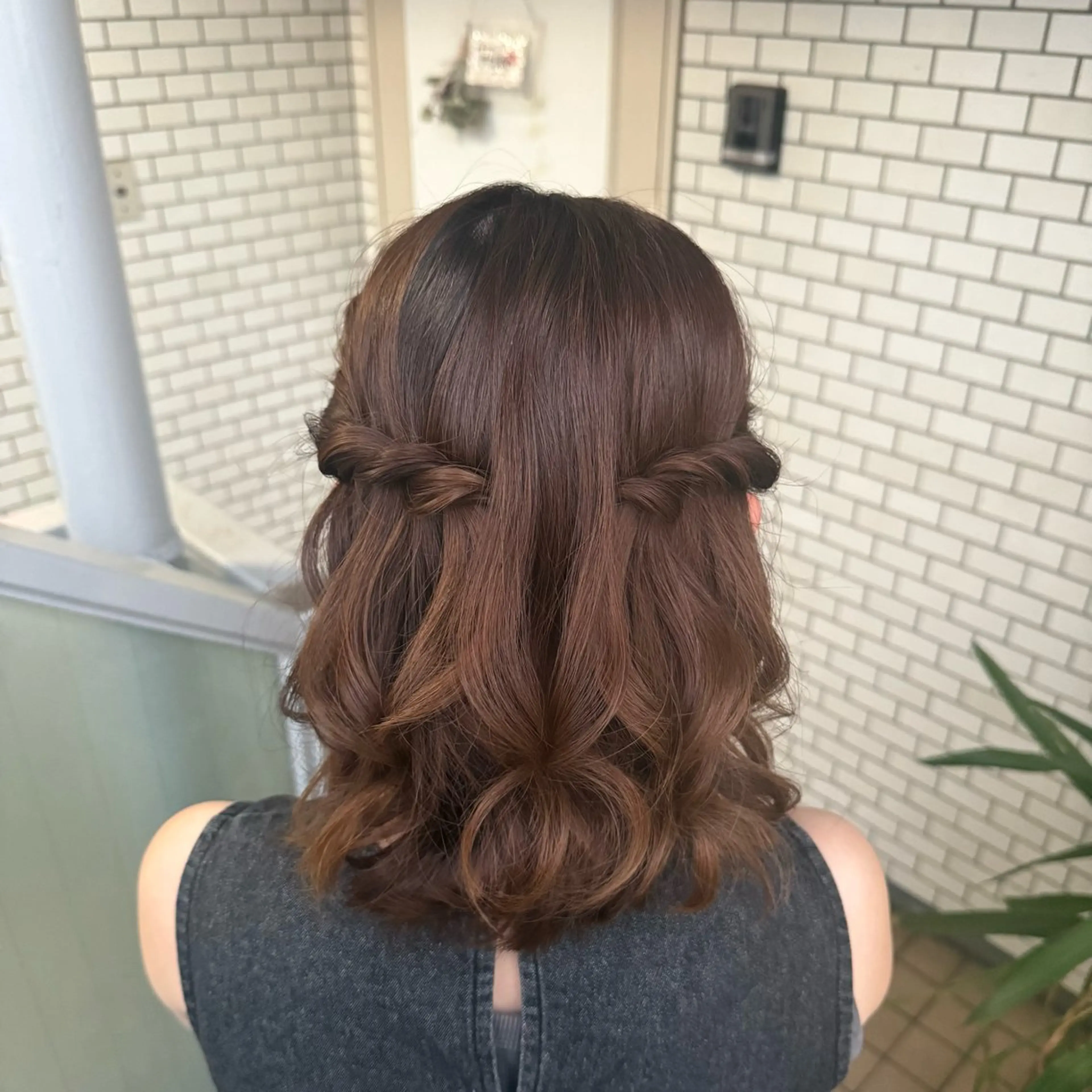 【minimo限定価格✨】平日限定ヘアセット🌷.*~お出かけやお仕事前にもおすすめ🫖🍃~お出かけ前に気分UP🎶の写真