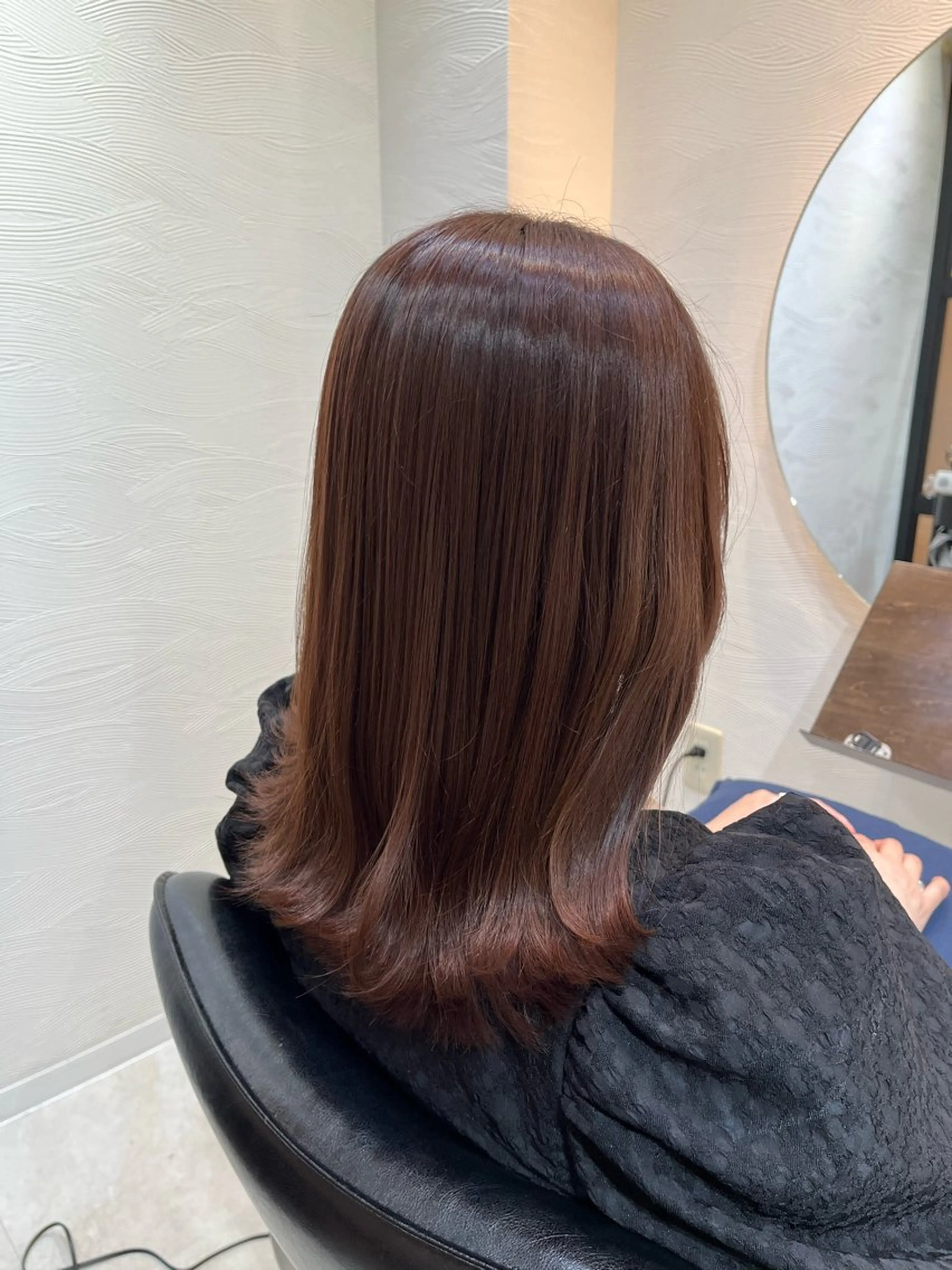 ロング カラー カット ヘアカラー トリートメント 【ニュアンスカラー・ 髪質改善】スズキカナのヘアスタイル