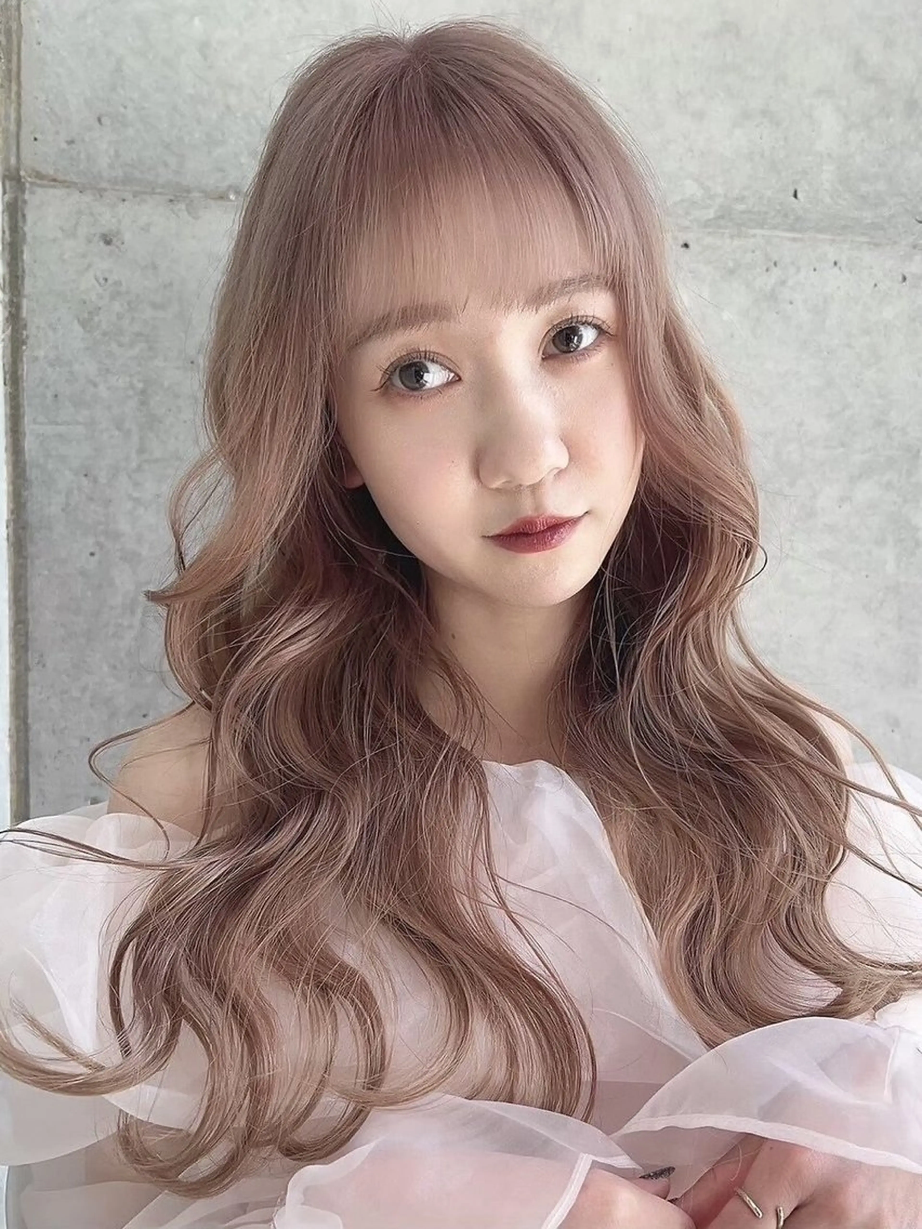 ロング カラー カット ヘアカラー トリートメント ⭐️髪質改善⭐️ LondMeliaのヘアスタイル