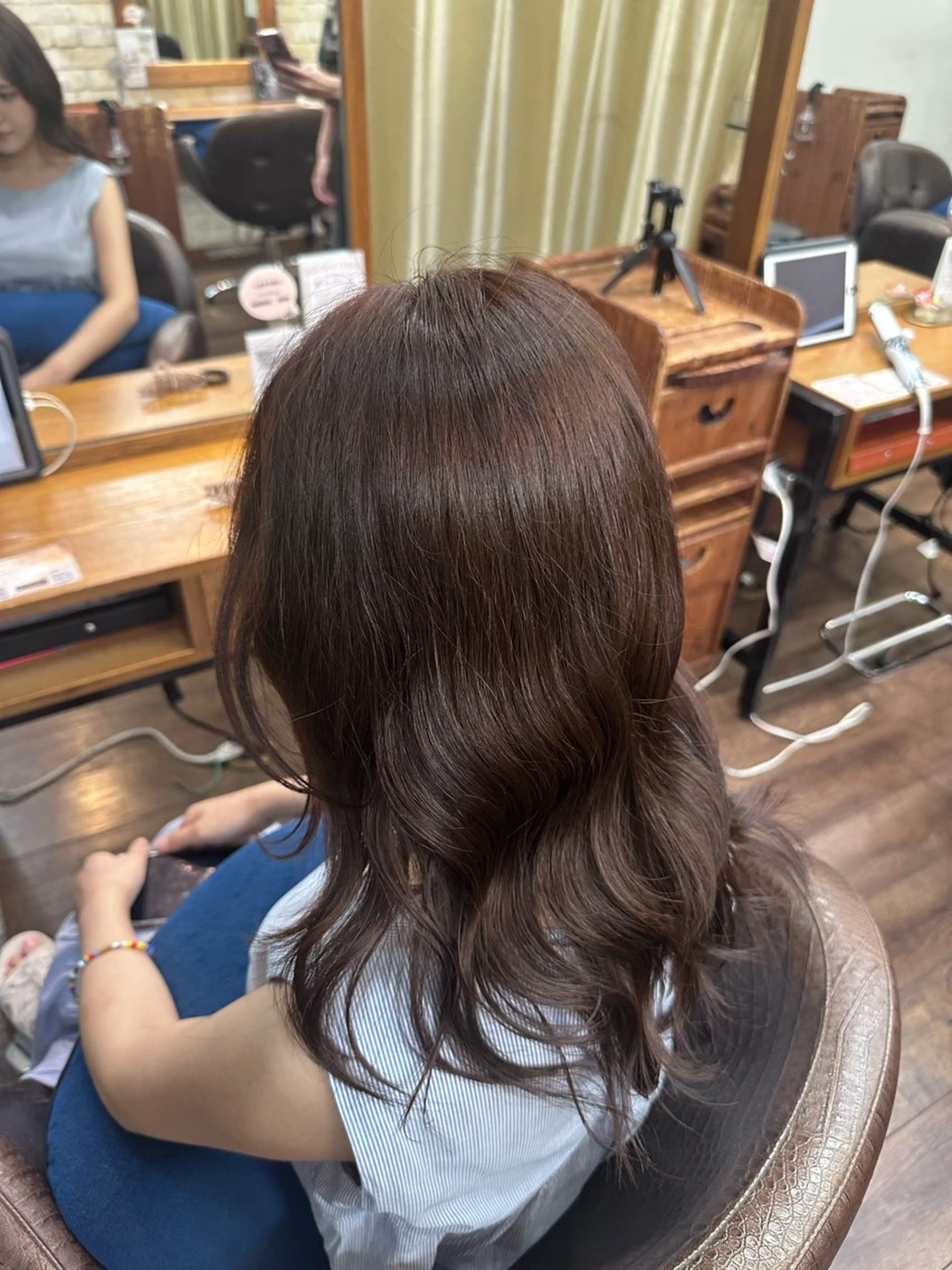 ミディアム カラー 🍀ひなた🍀 うる艶カラー🎀のヘアスタイル
