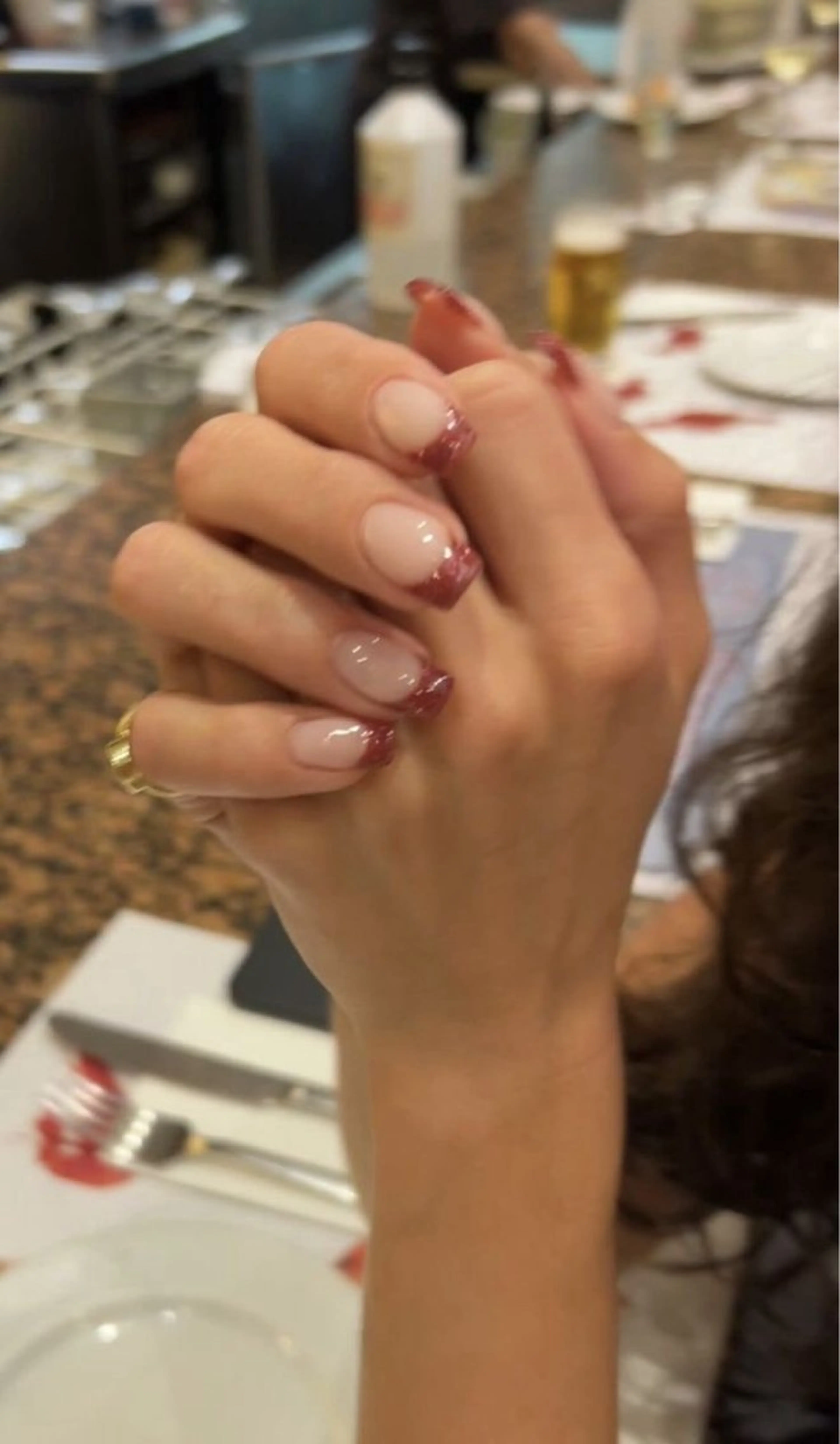 ネイル フレンチネイル vie beauty salon所属・vie erikaのネイルデザイン