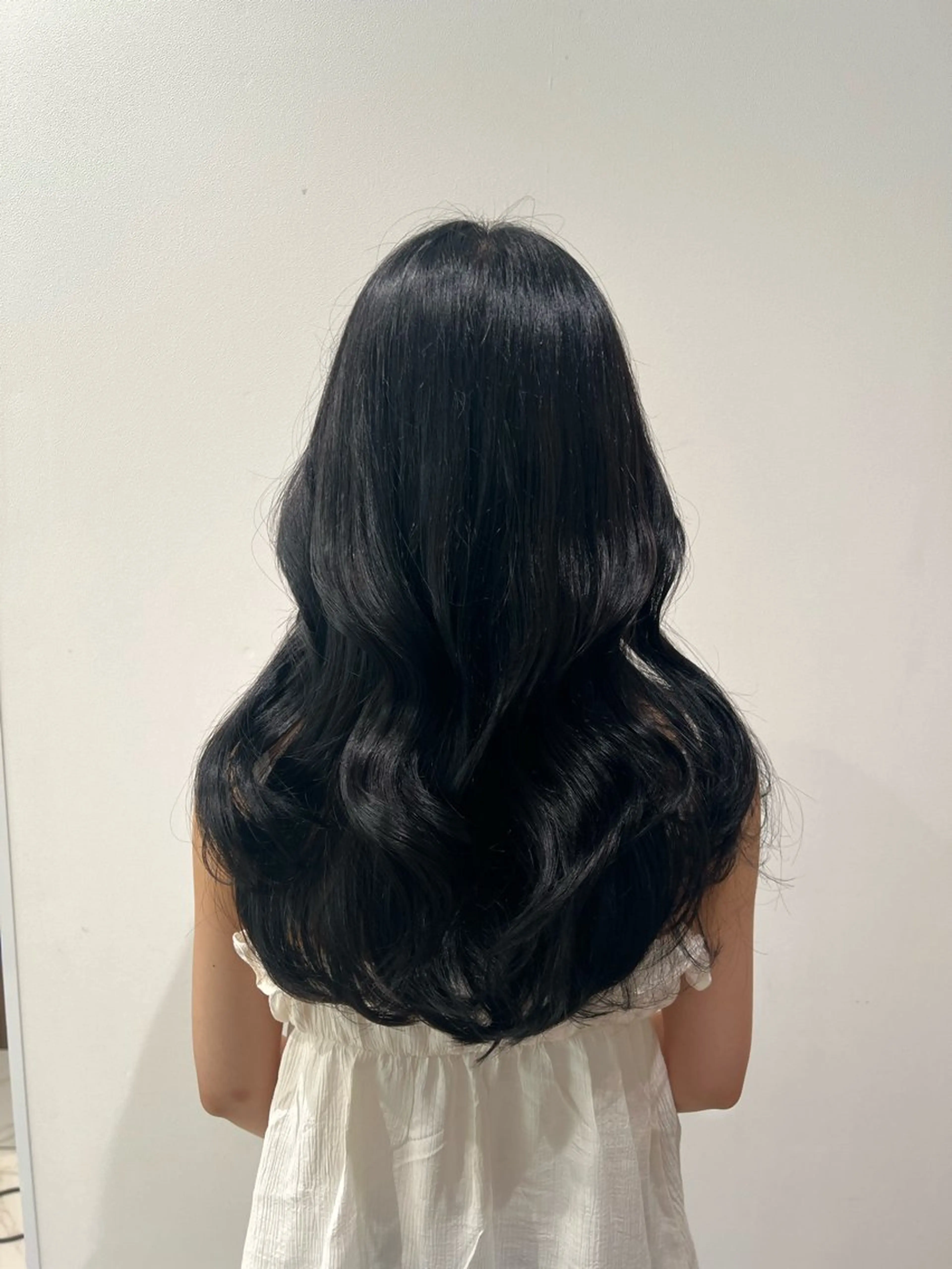 ロング カラー カット ヘアカラー トリートメント 🩷渋谷/韓国レイヤ ー/透明感/Sayaのヘアスタイル