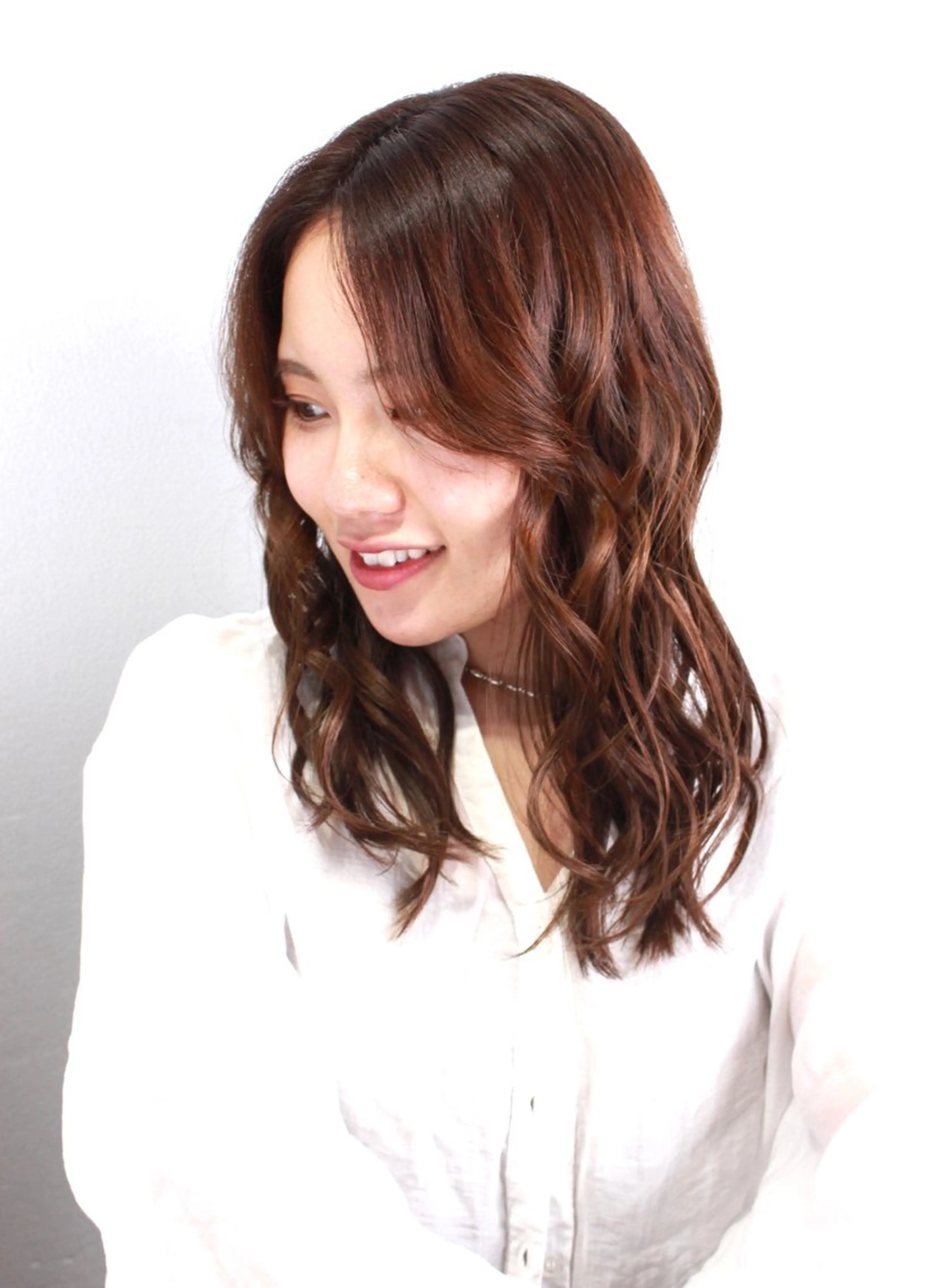 セミロング 坂本 勇将のヘアスタイル