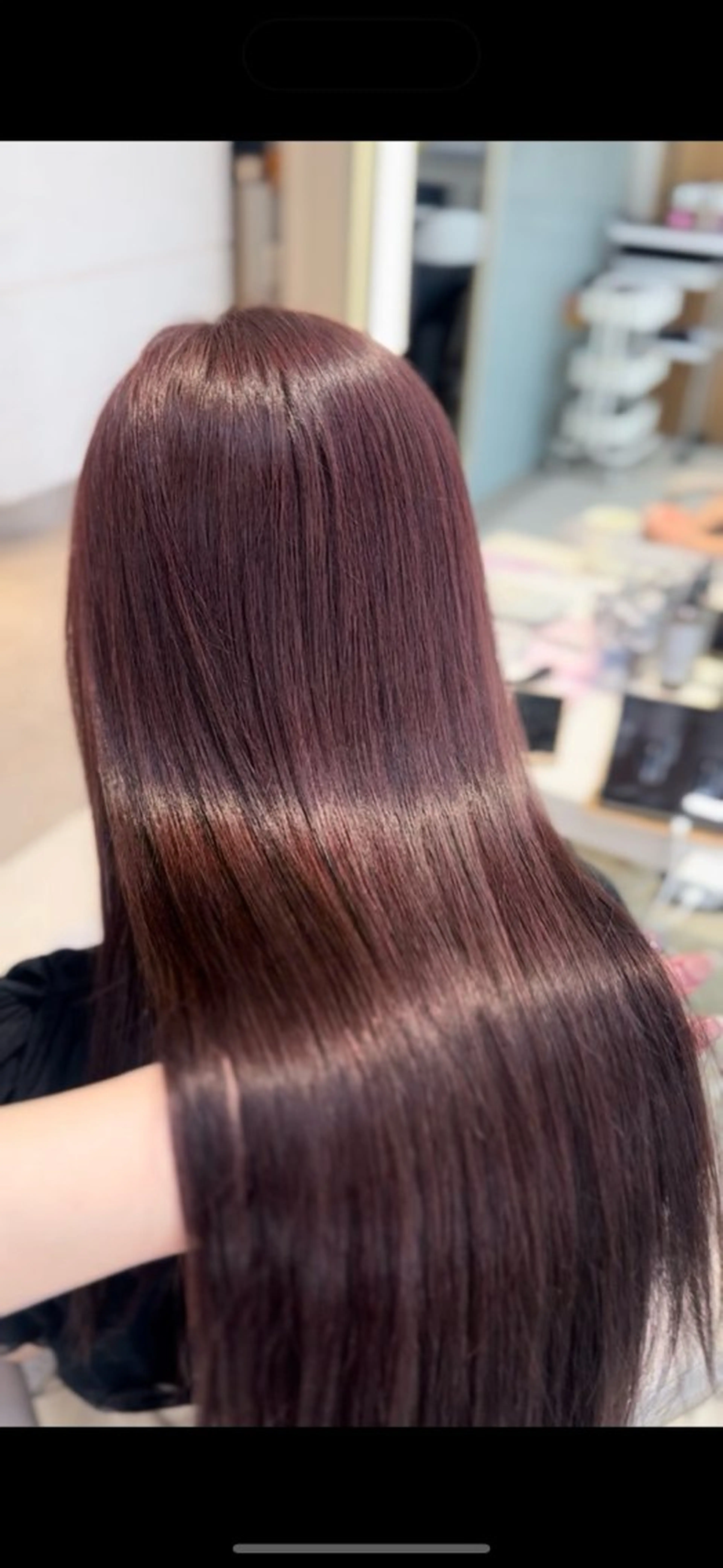 ロング oto🎀×美髪× シースルー前髪🤍のヘアスタイル