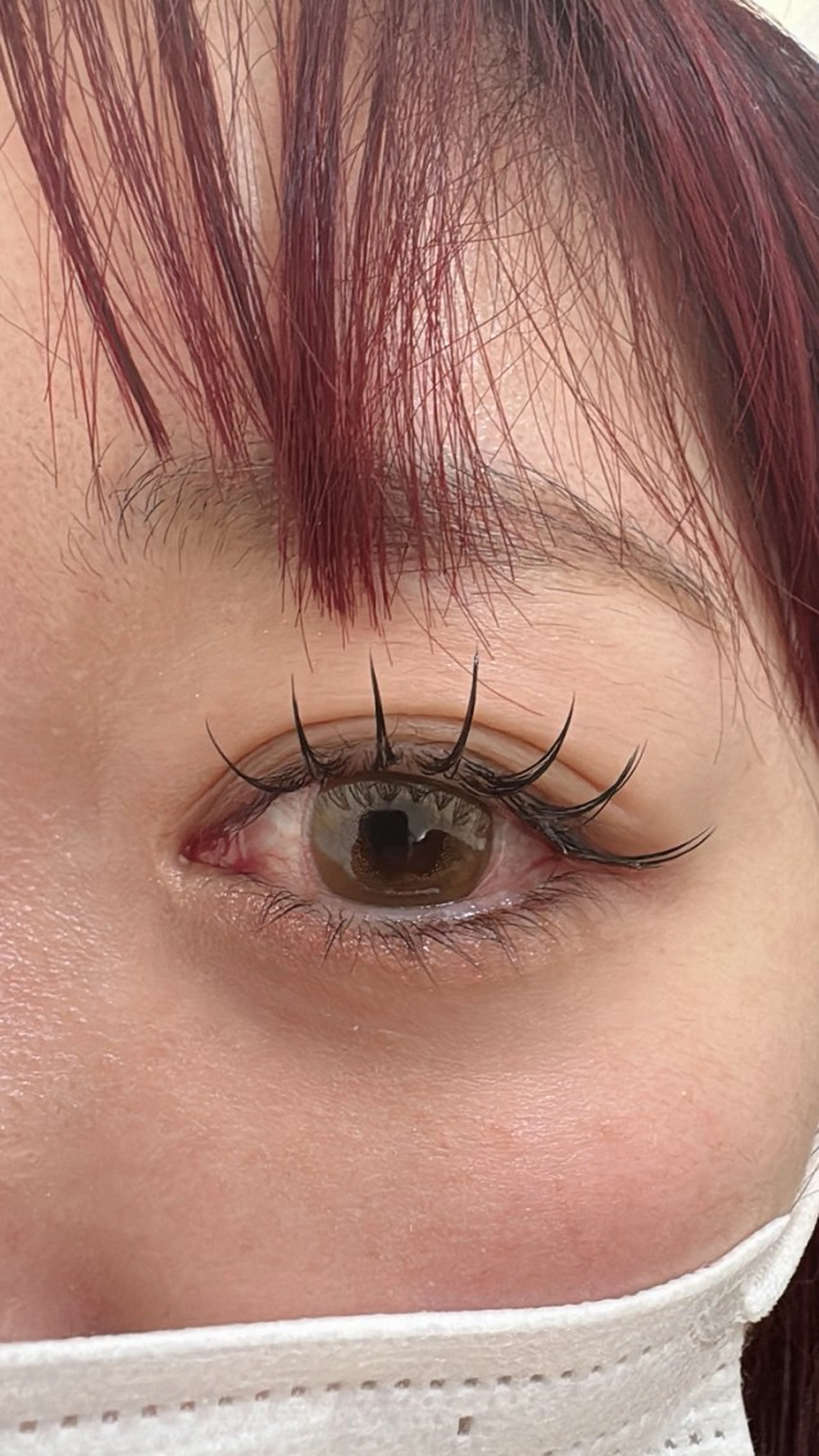 マツエク・マツパ 束感まつ毛 フラットラッシュ マツエク パリジェンヌ マツエク専門店　玲子のマツエク・マツパデザイン