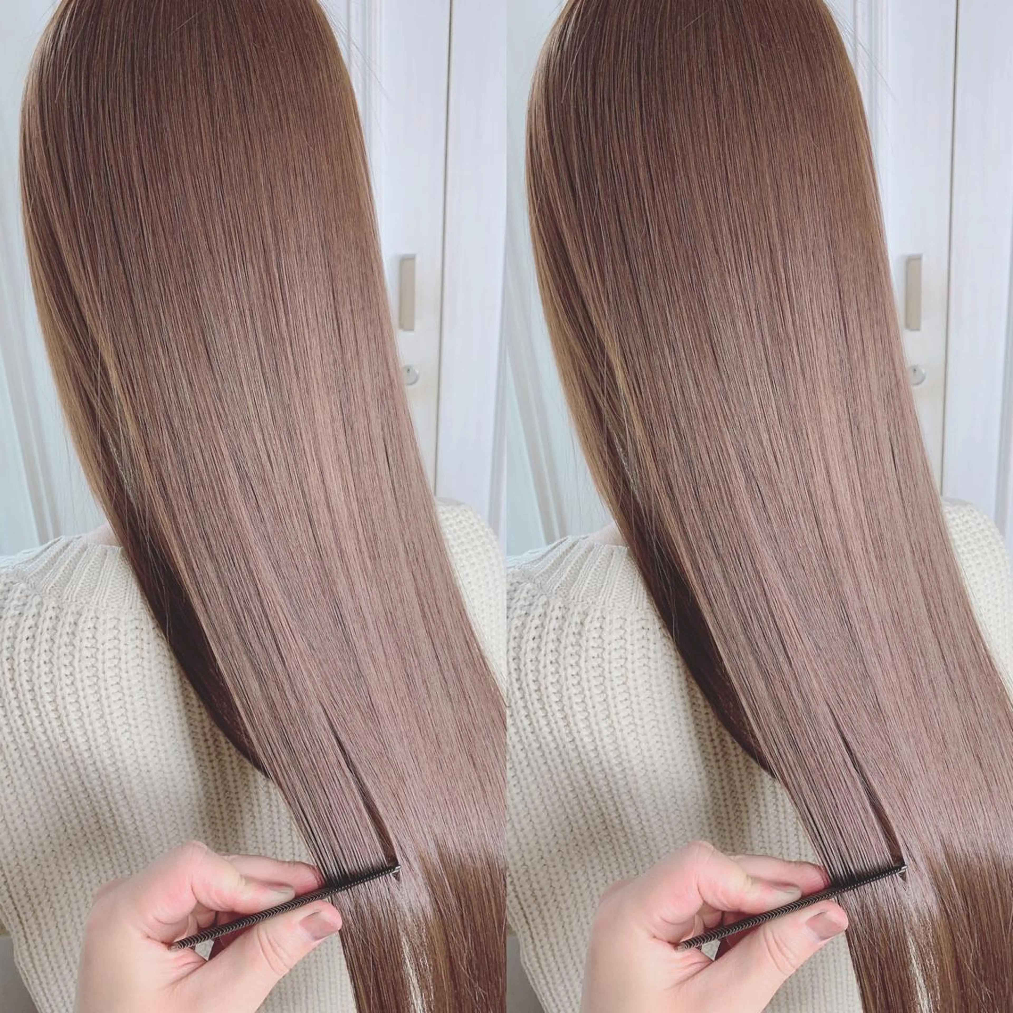 ロング カラー 髪質改善 トリートメント ヘアカラー トリートメント 似合わせ/ブリーチ カラー.岡田友仁のヘアスタイル