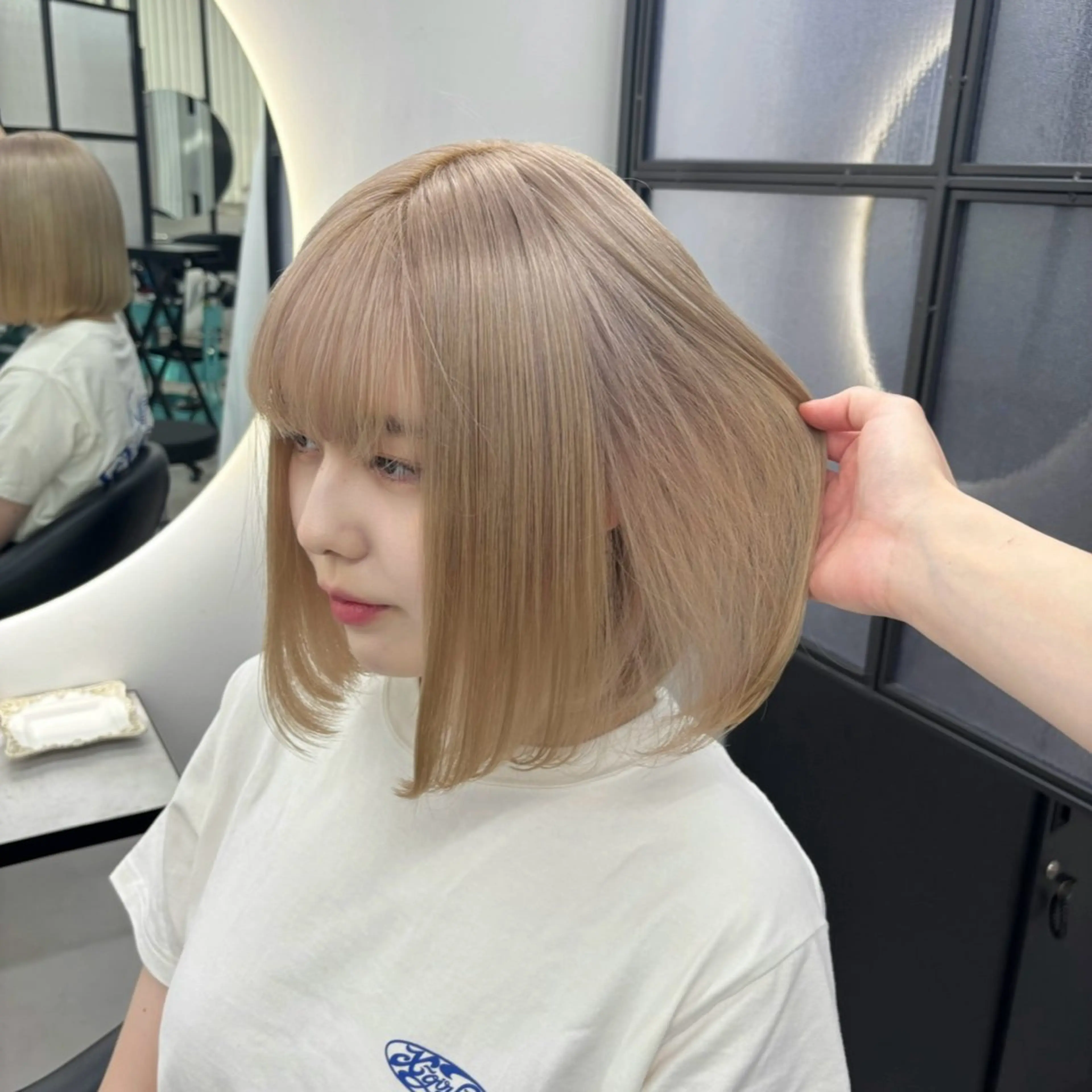 ミディアム カラー ヘアカラー Ren. 🦋デザインカラーのヘアスタイル