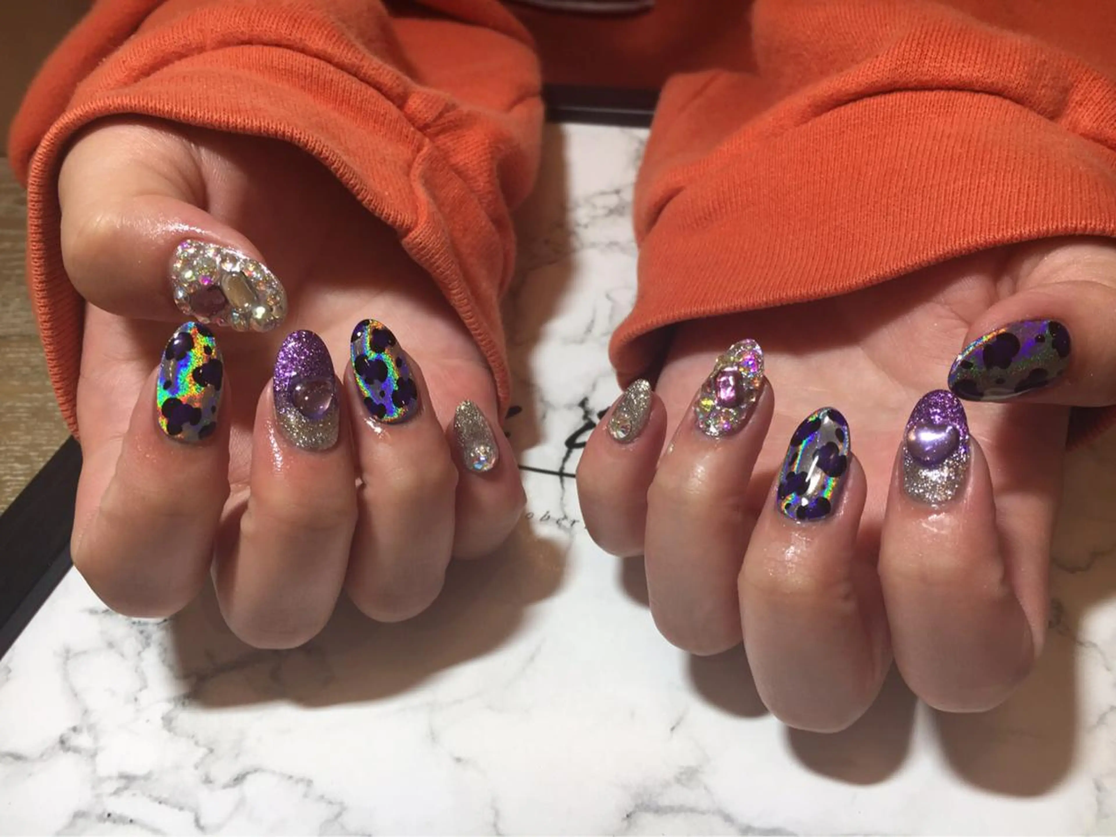 ネイル 持ち込み ハンドネイル LOVE NAIL 💕Sonoのネイルデザイン