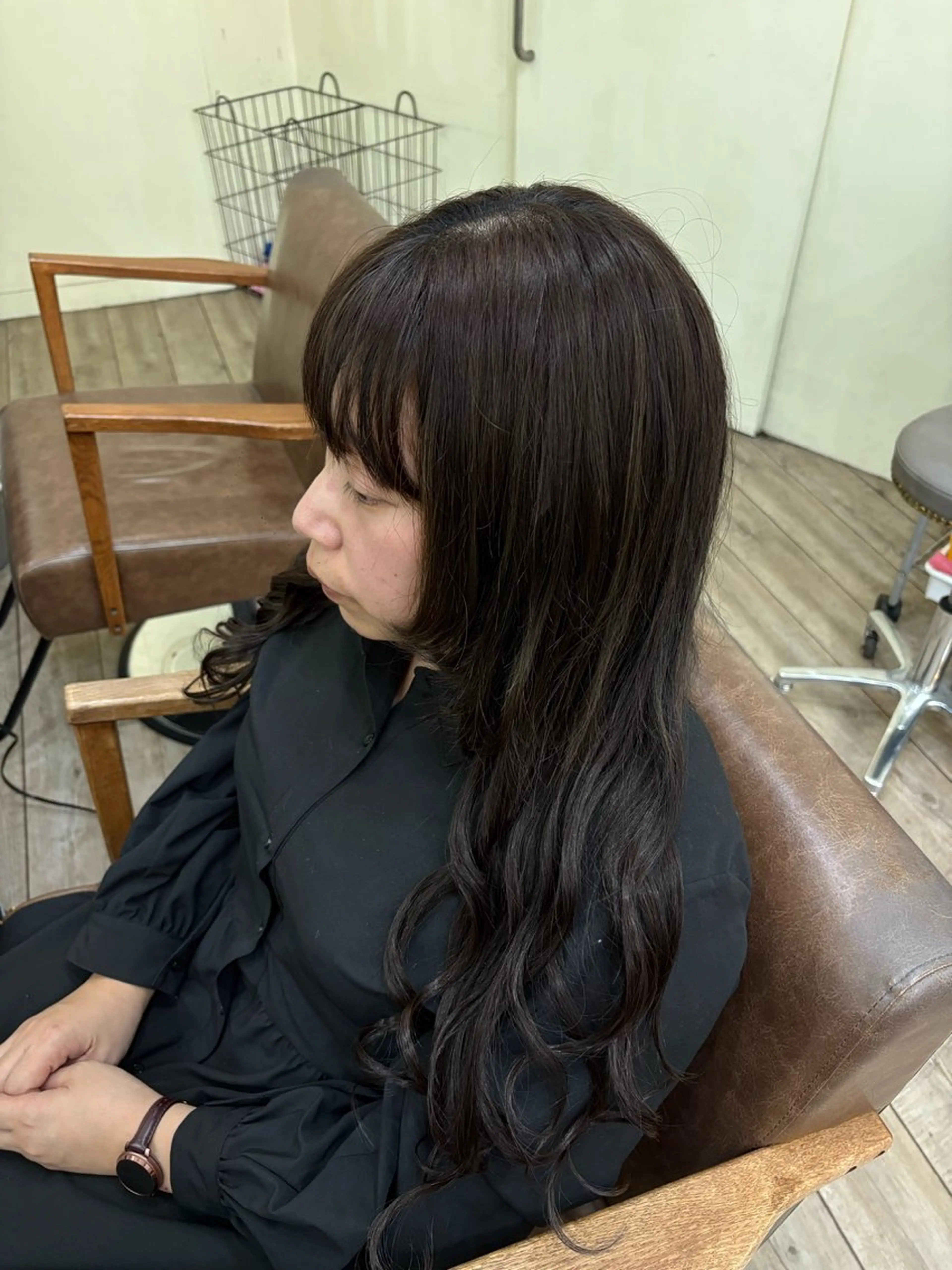 ロング 編み込みエクステ ボブ エクステ ロング ウルフカット エクステ エクステ/大須/黒坂 佳乃のヘアスタイル