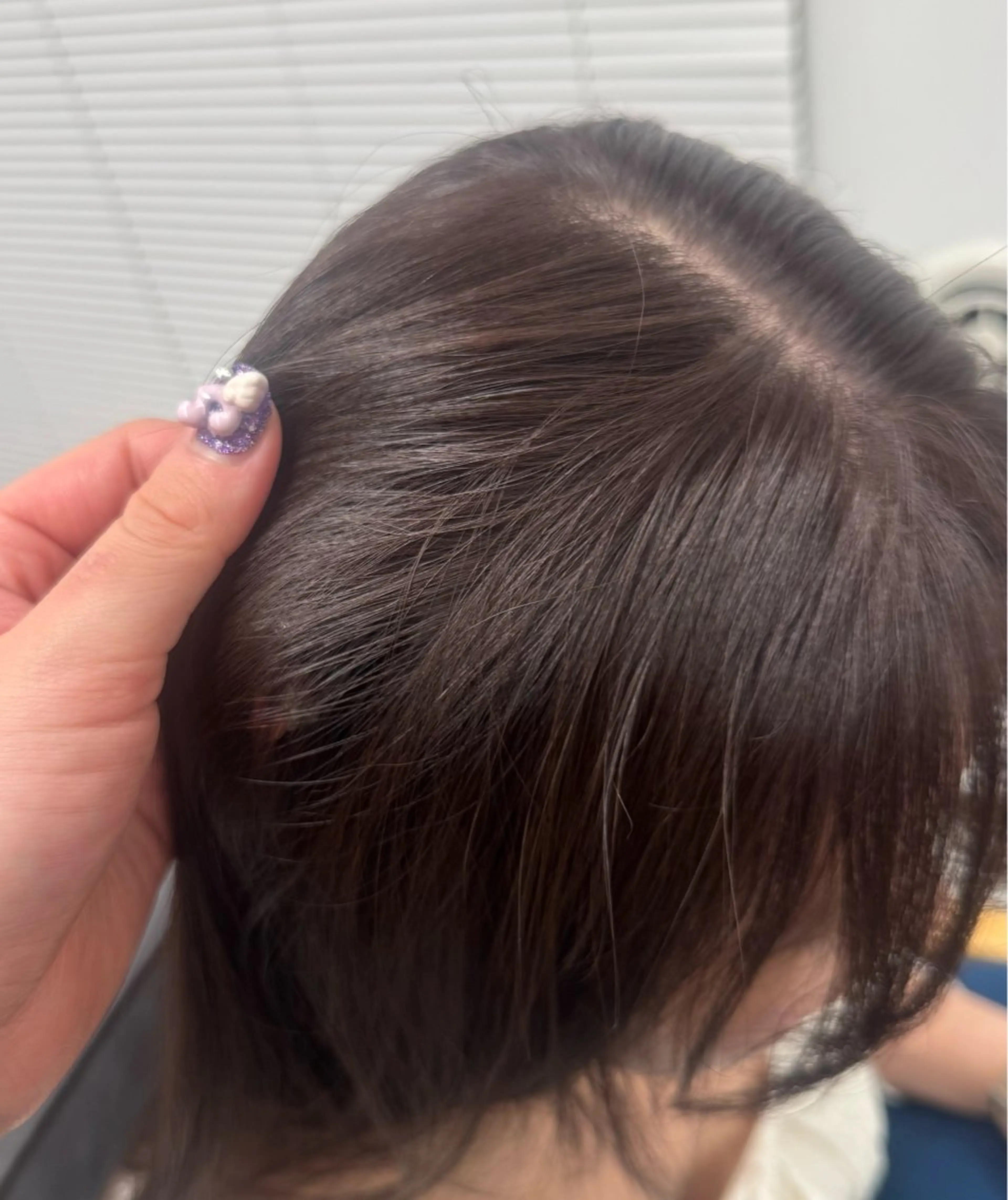 ロング カラー 𝘀𝗮𝗲/柏の葉 / パーマモデルのヘアスタイル