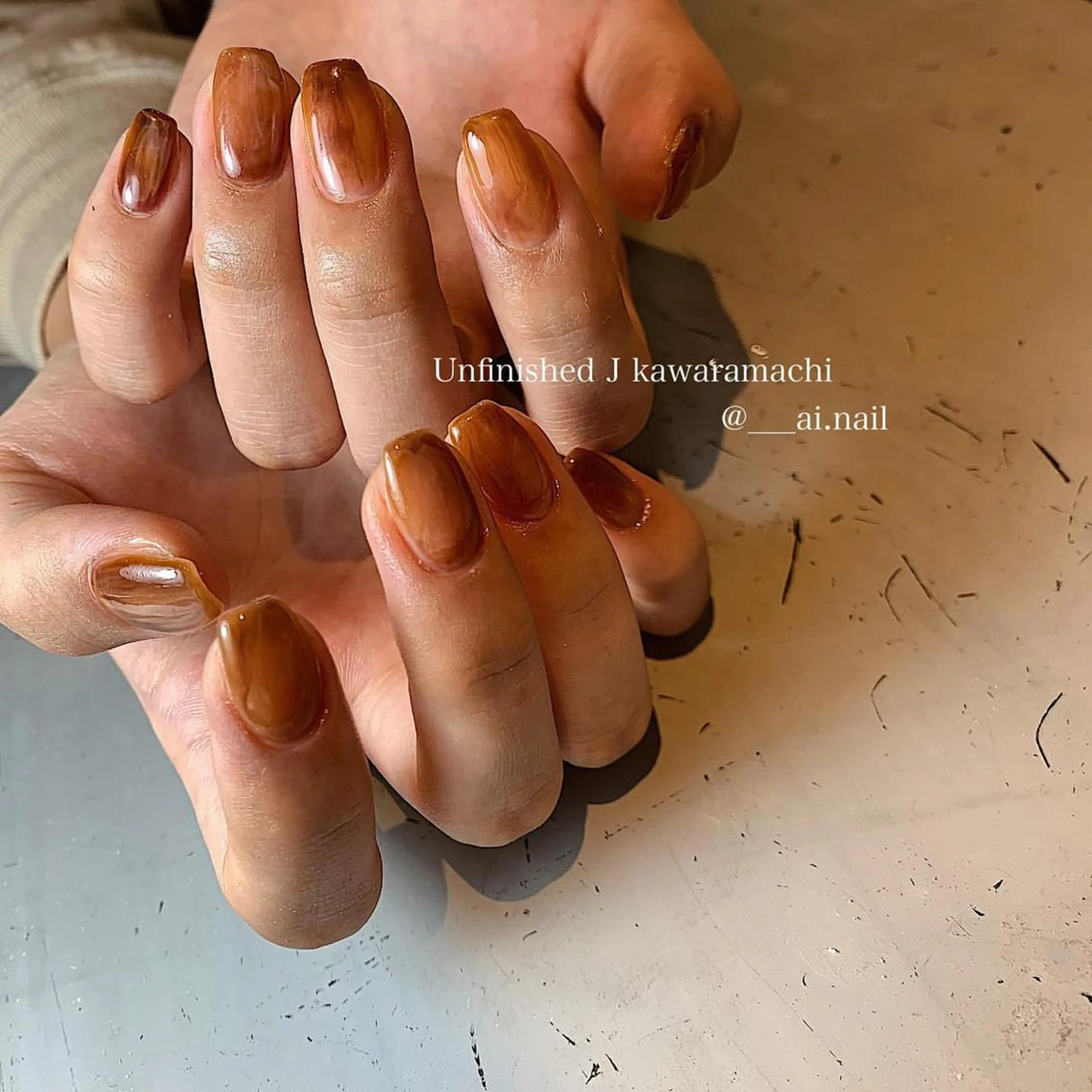 ネイル ハンドネイル 🍃伏見 / soL nail / aiのネイルデザイン