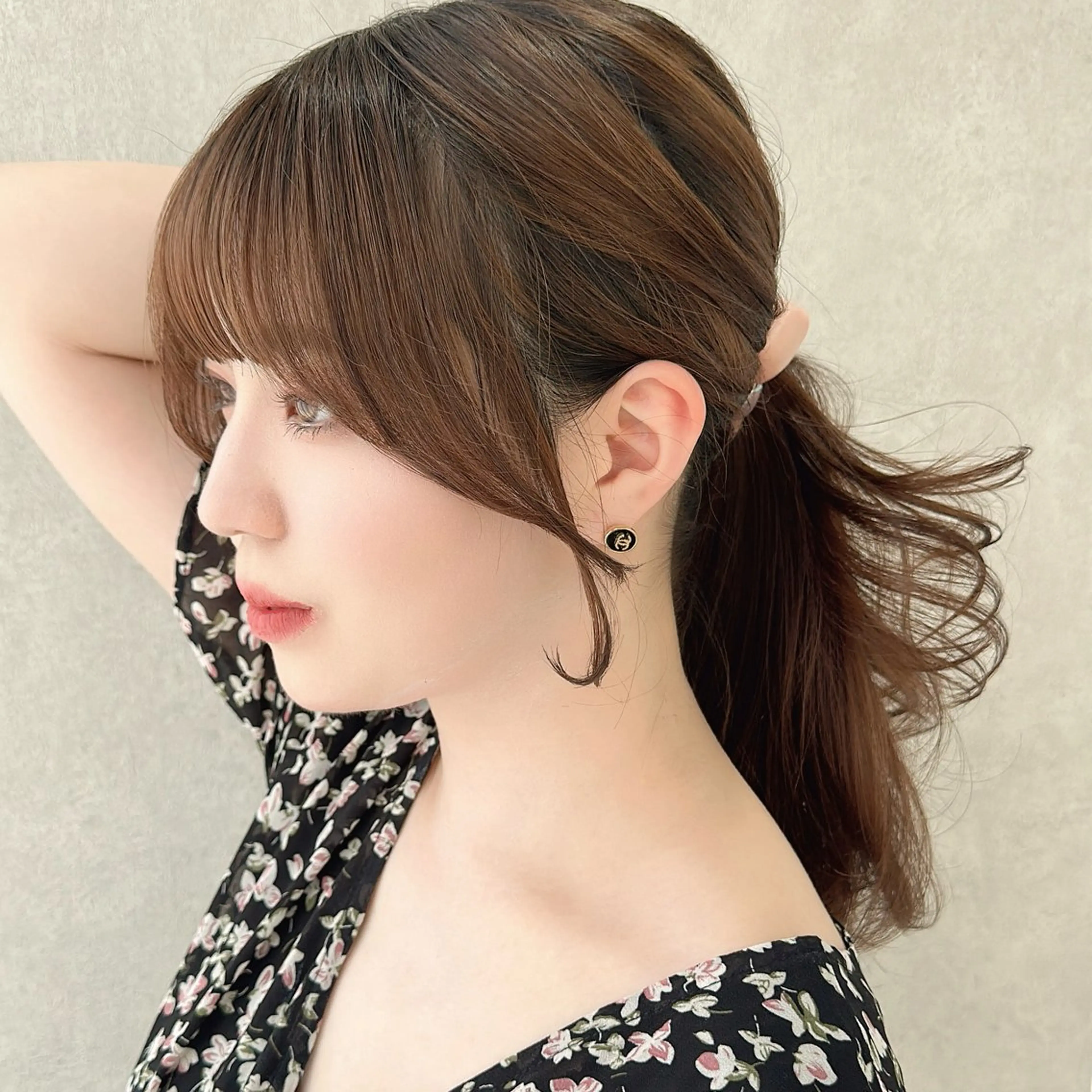 ミディアム カラー パーマ ヘアアレンジ カット トリートメント ヘアセット FERiCIA.  表参道所属・🫧レイヤー特化 🫧吉野翔悟のヘアスタイル