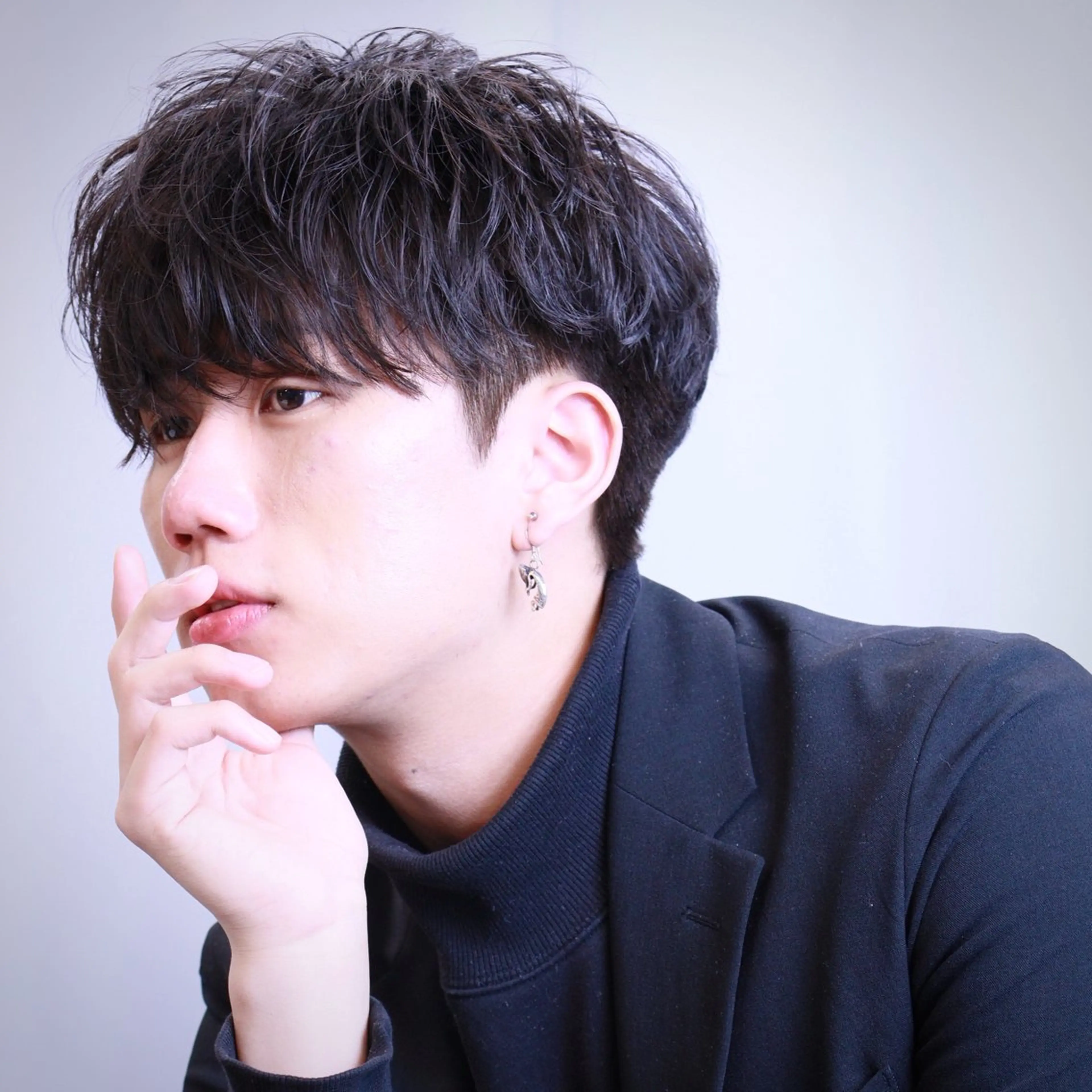 ショート パーマ メンズ カット トリートメント ヘアセット ✂︎メンズ特化✂︎ KAYAのヘアスタイル