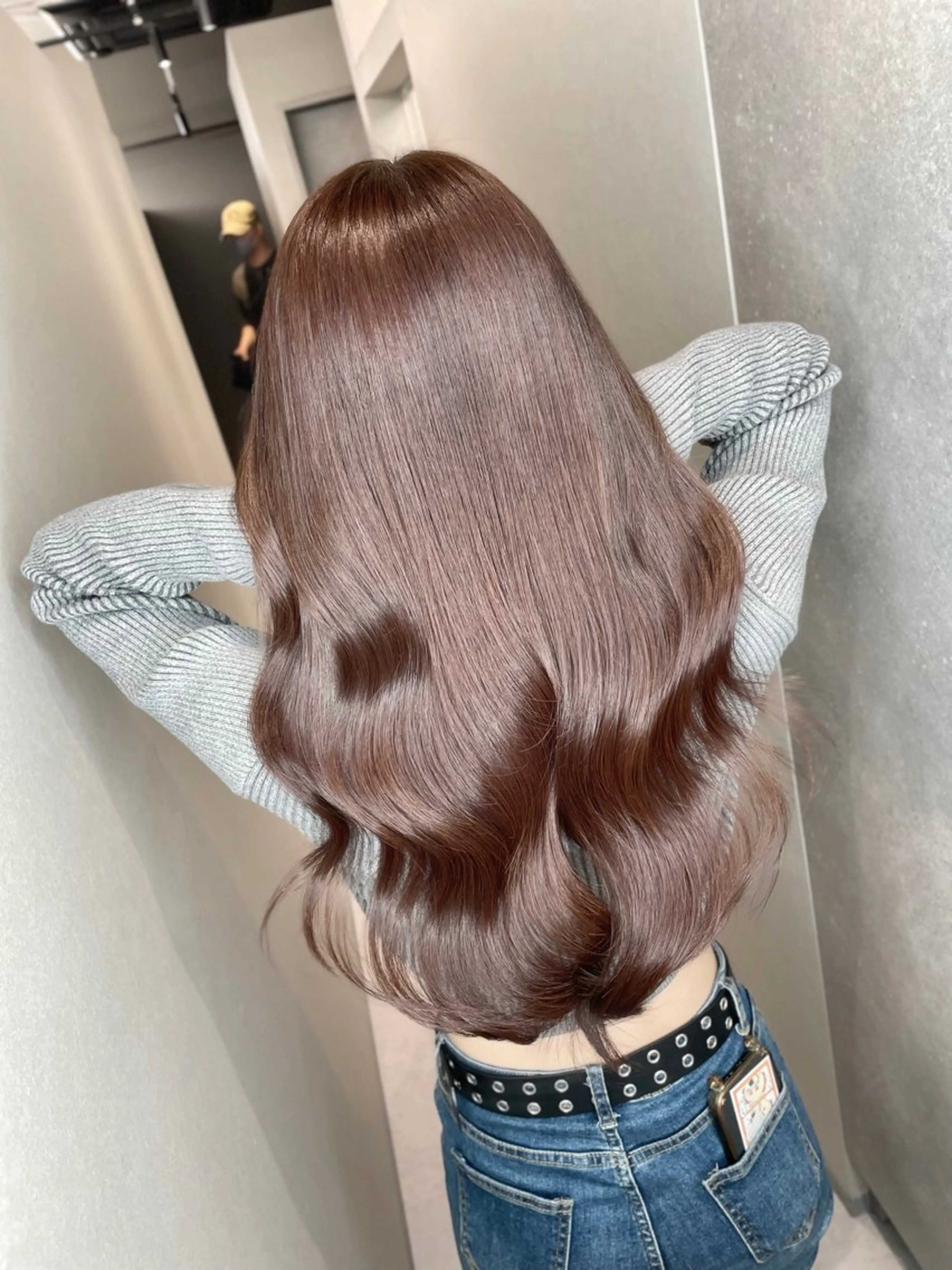 ロング カラー 透明感カラー 髪質改善 カット ヘアカラー トリートメント BOOTH share saron所属・今井 勝也のヘアスタイル