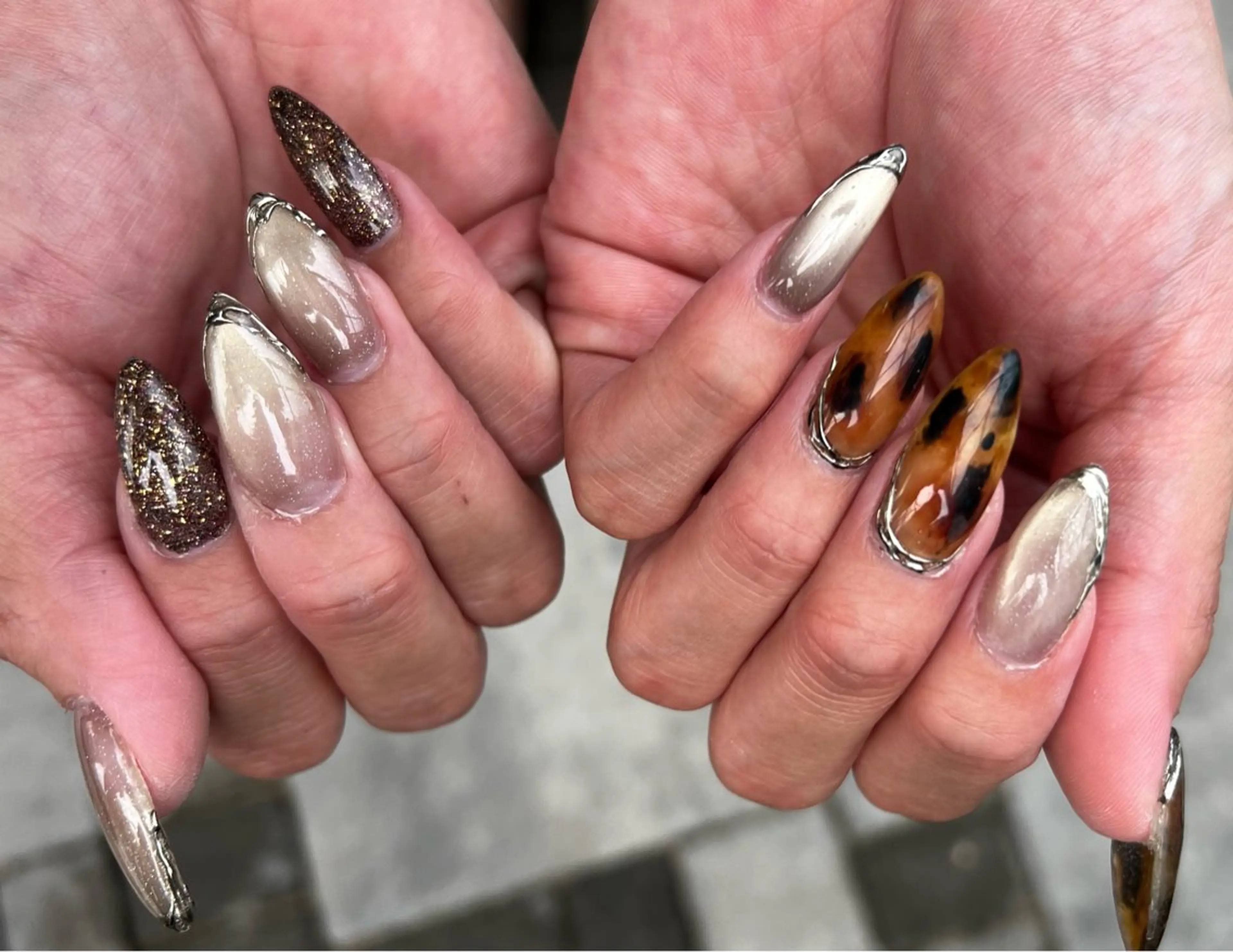ネイル フットネイル Y's nail ˚✧₊YUIのネイルデザイン