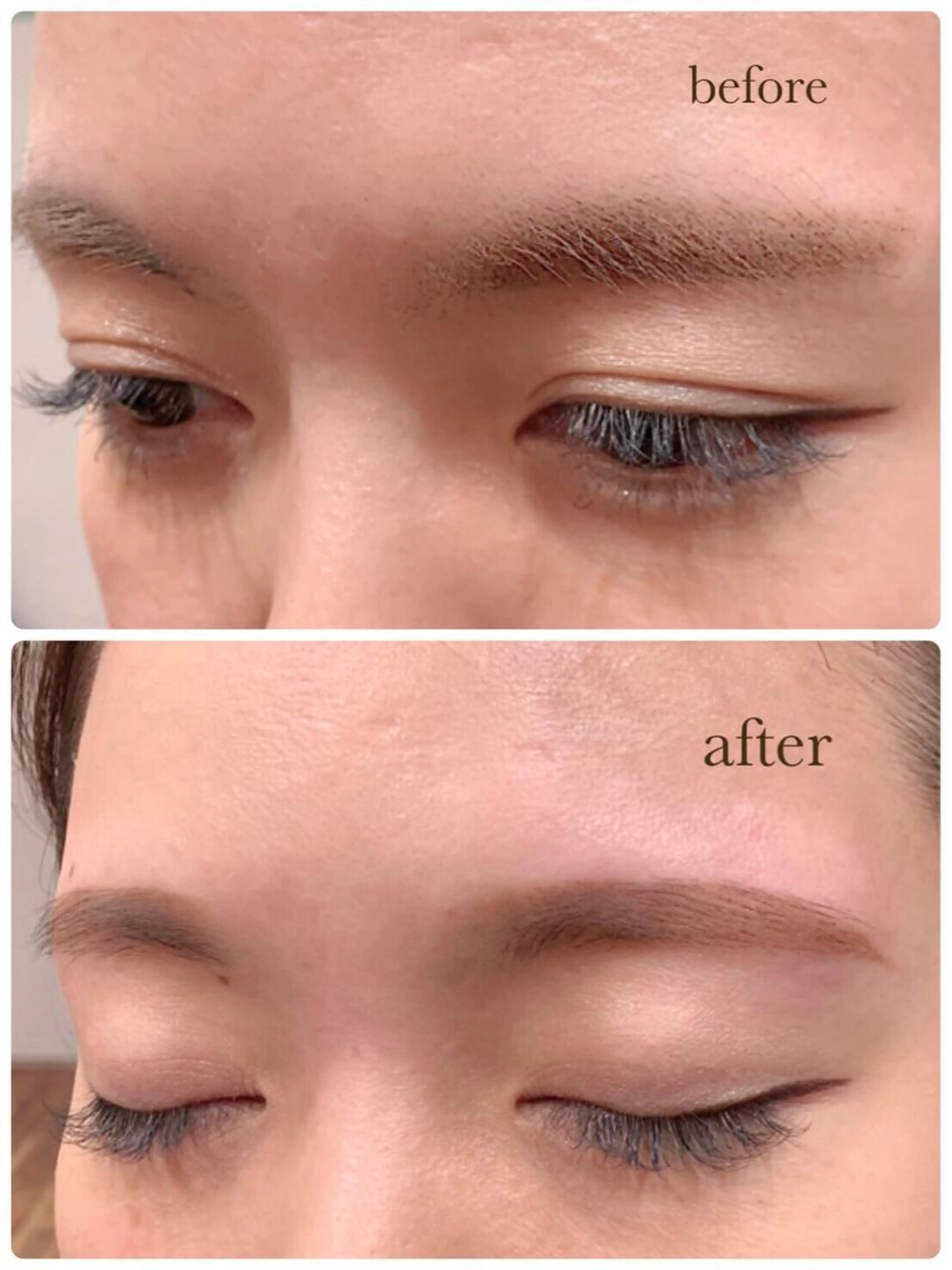 🫦眉毛スタイリング🫦眉カットwax脱毛の写真