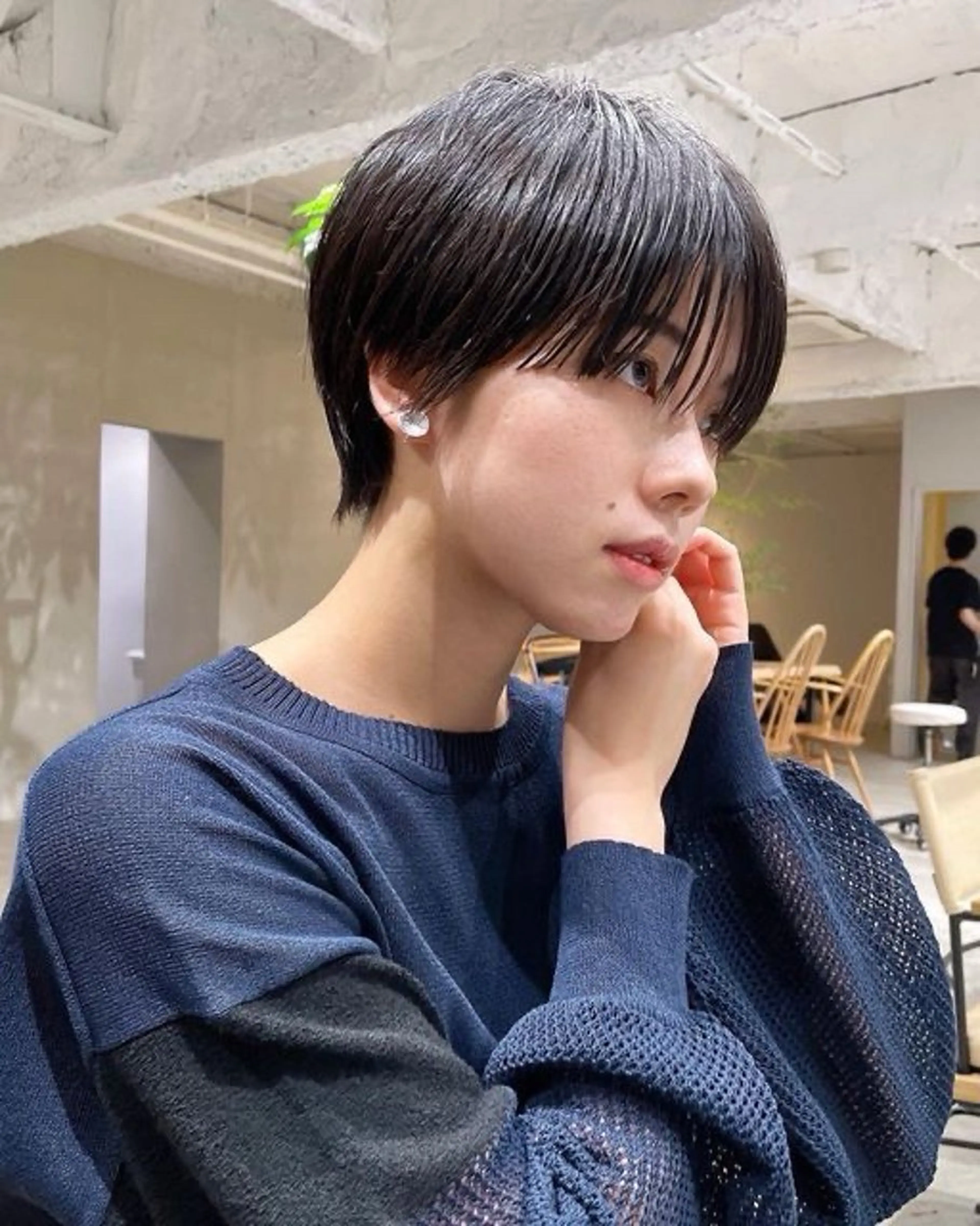 ショート 加藤木麻彩 NEROのヘアスタイル