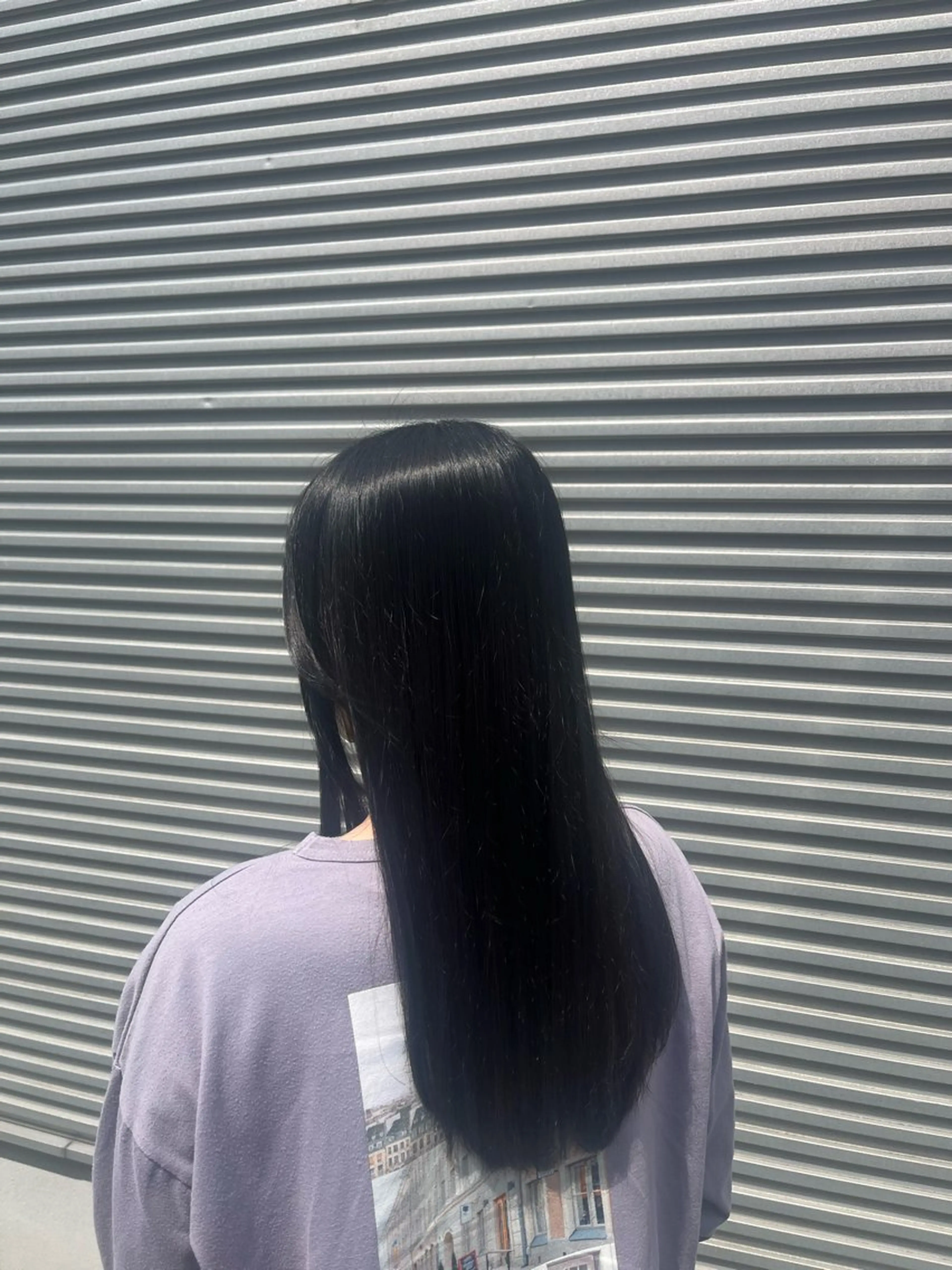 ロング カラー カット ヘアカラー トリートメント ヘッドスパ ベージュカラー⌇﻿ くびれヘア.𐙚心音のヘアスタイル