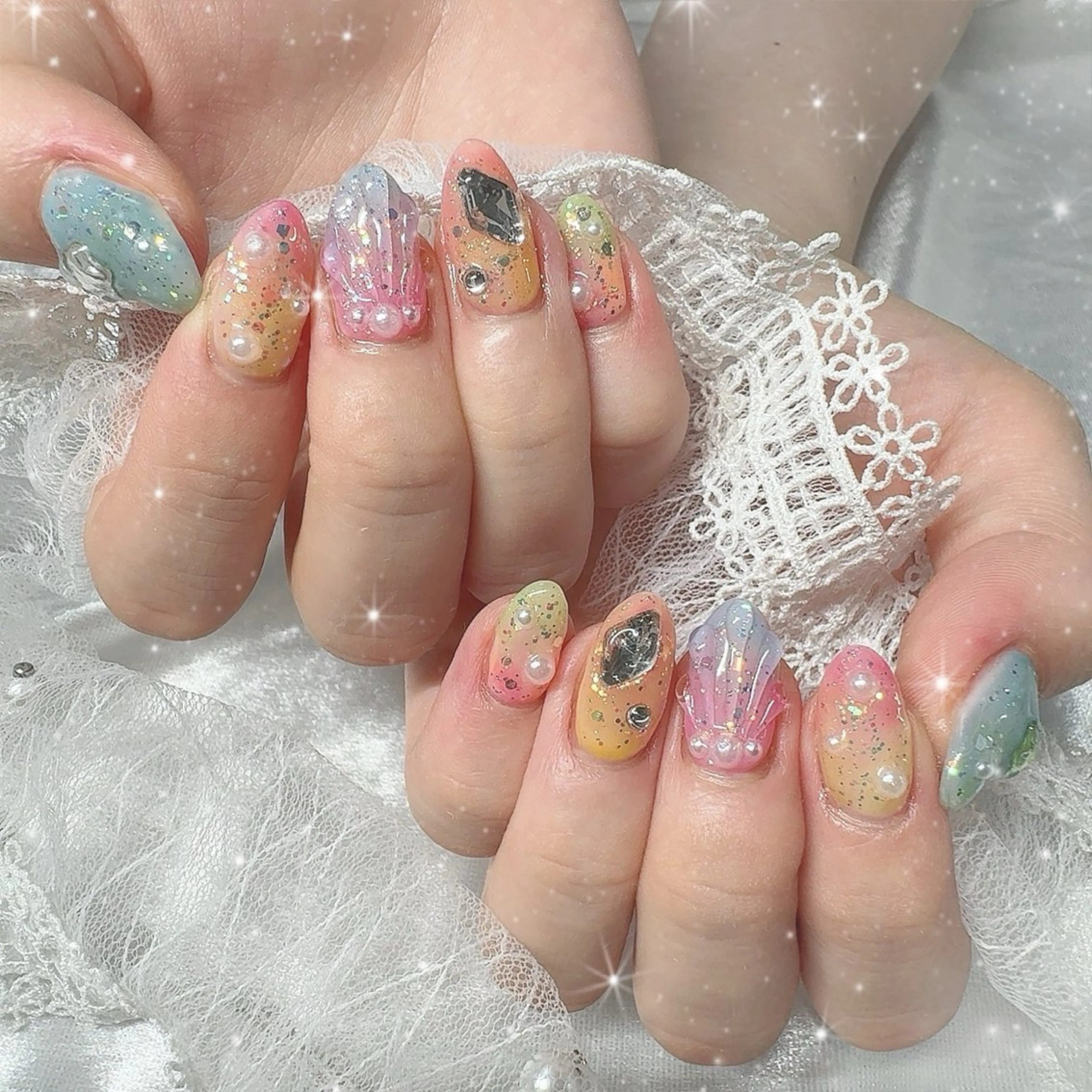 ネイル ハンドネイル フットネイル Best Nail NANA🤍のネイルデザイン