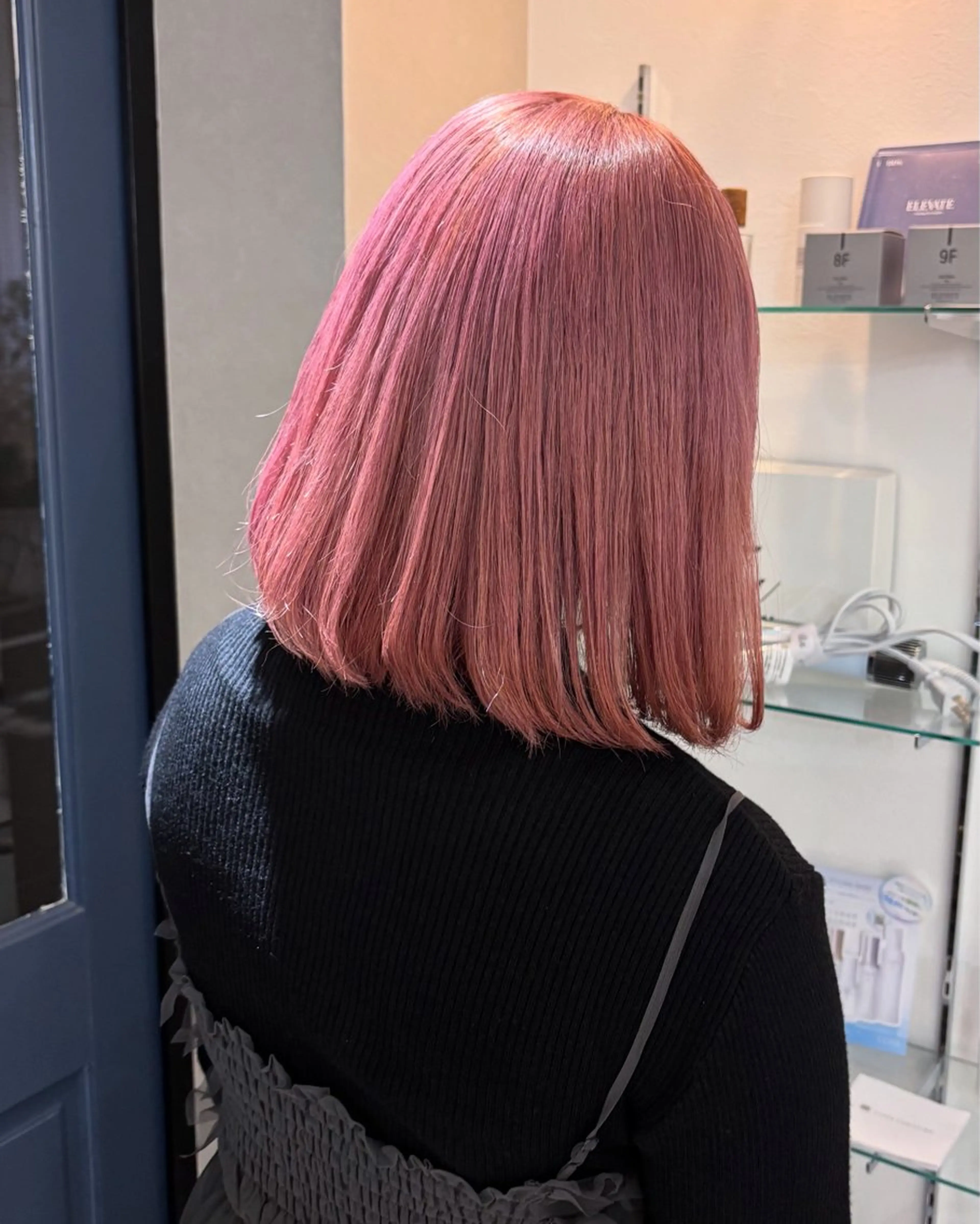 ショート ヘアカラー トリートメント Fukuma Karinのヘアスタイル