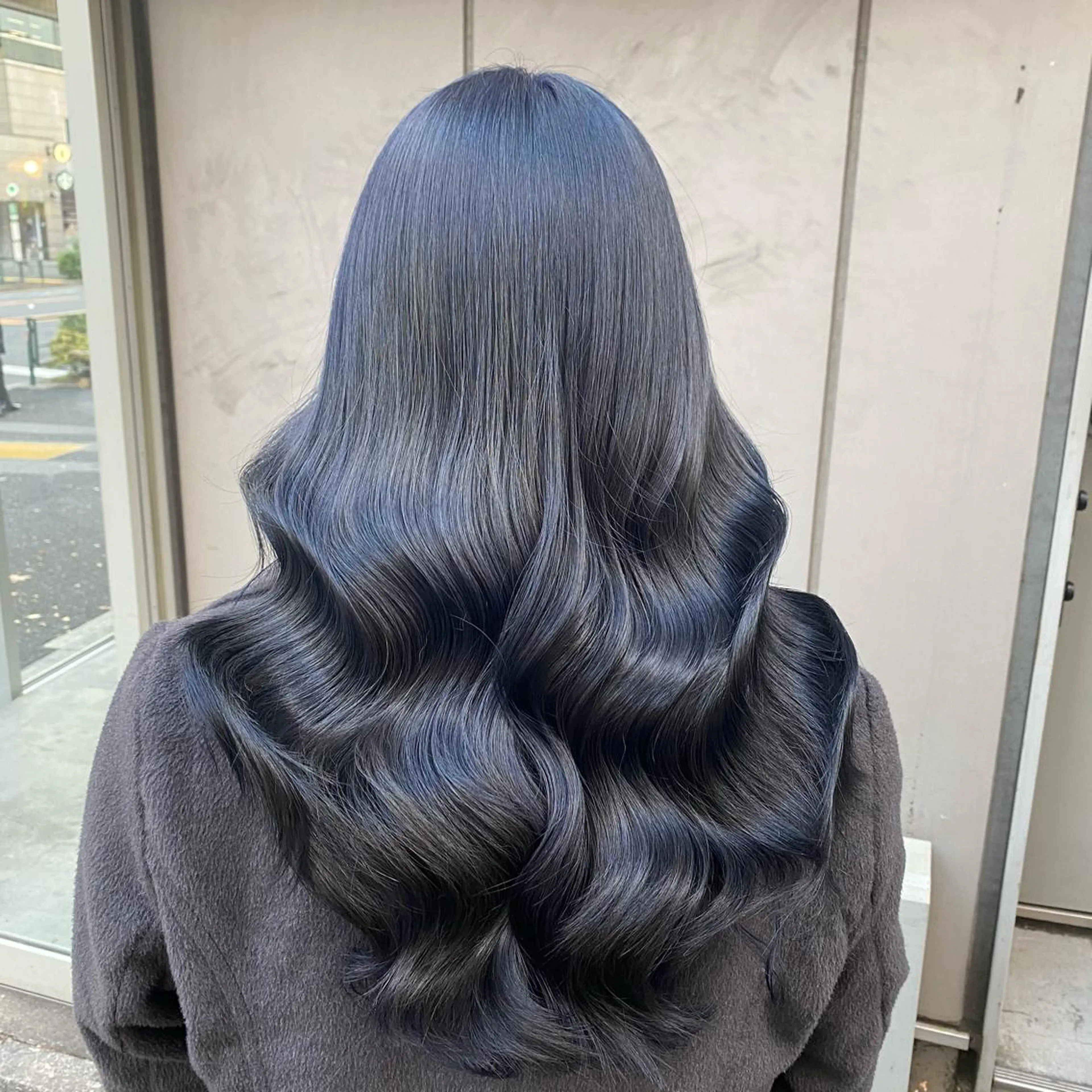 ロング カラー 大人っぽ韓国レディ レイヤー🤍渋谷のヘアスタイル