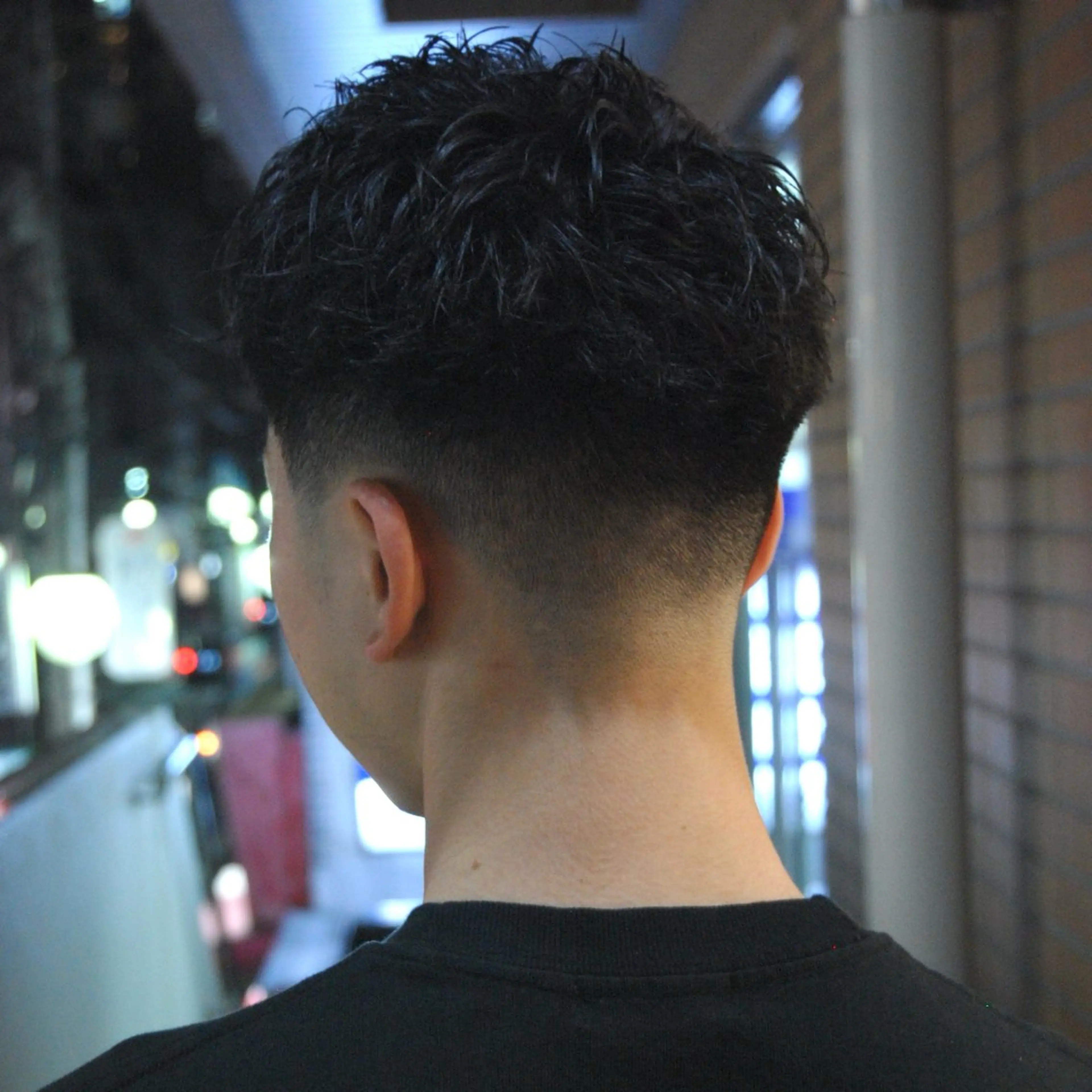 ショート カラー パーマ メンズ カット bococa kanta/メンズのヘアスタイル