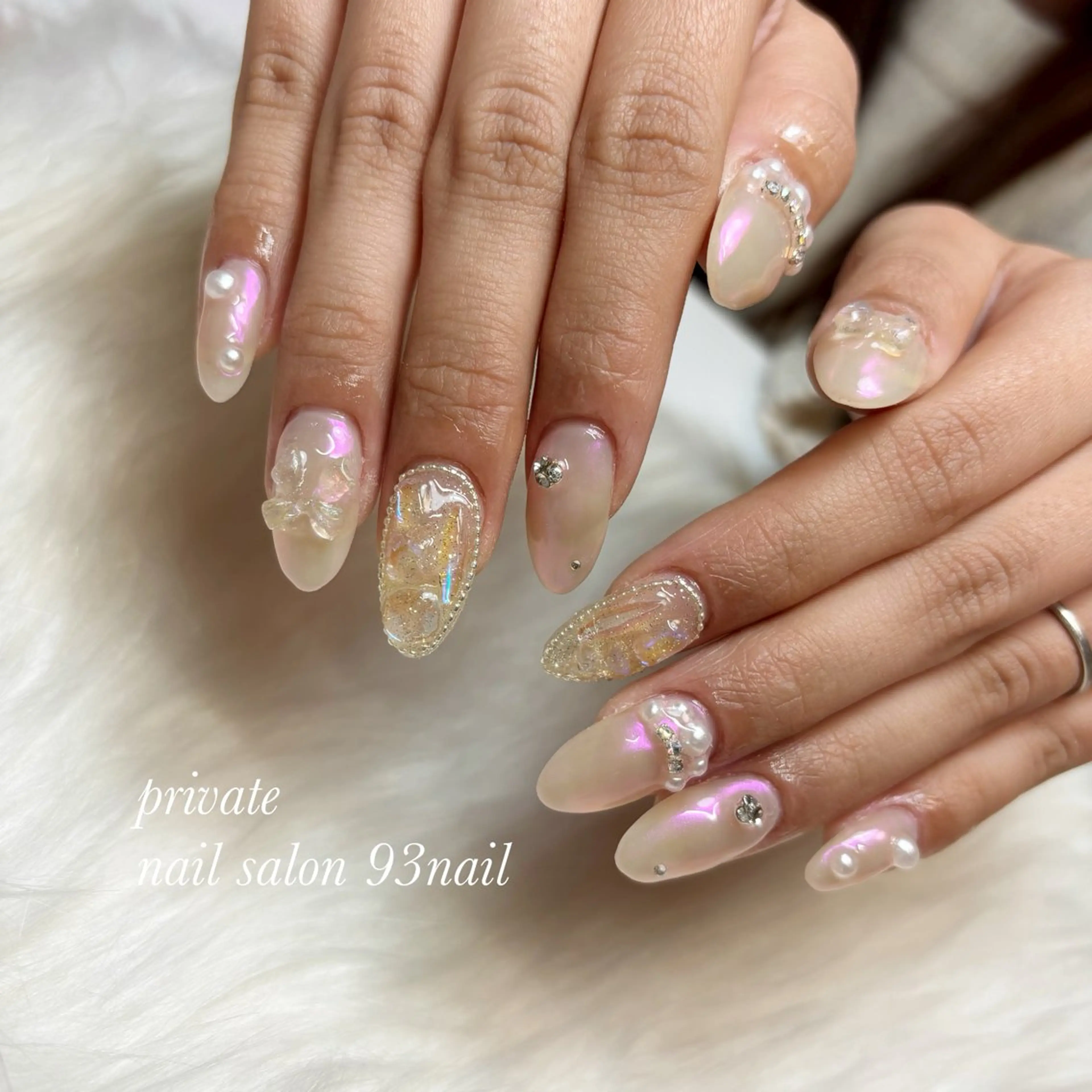 ネイル ハンドネイル 93 nailのネイルデザイン