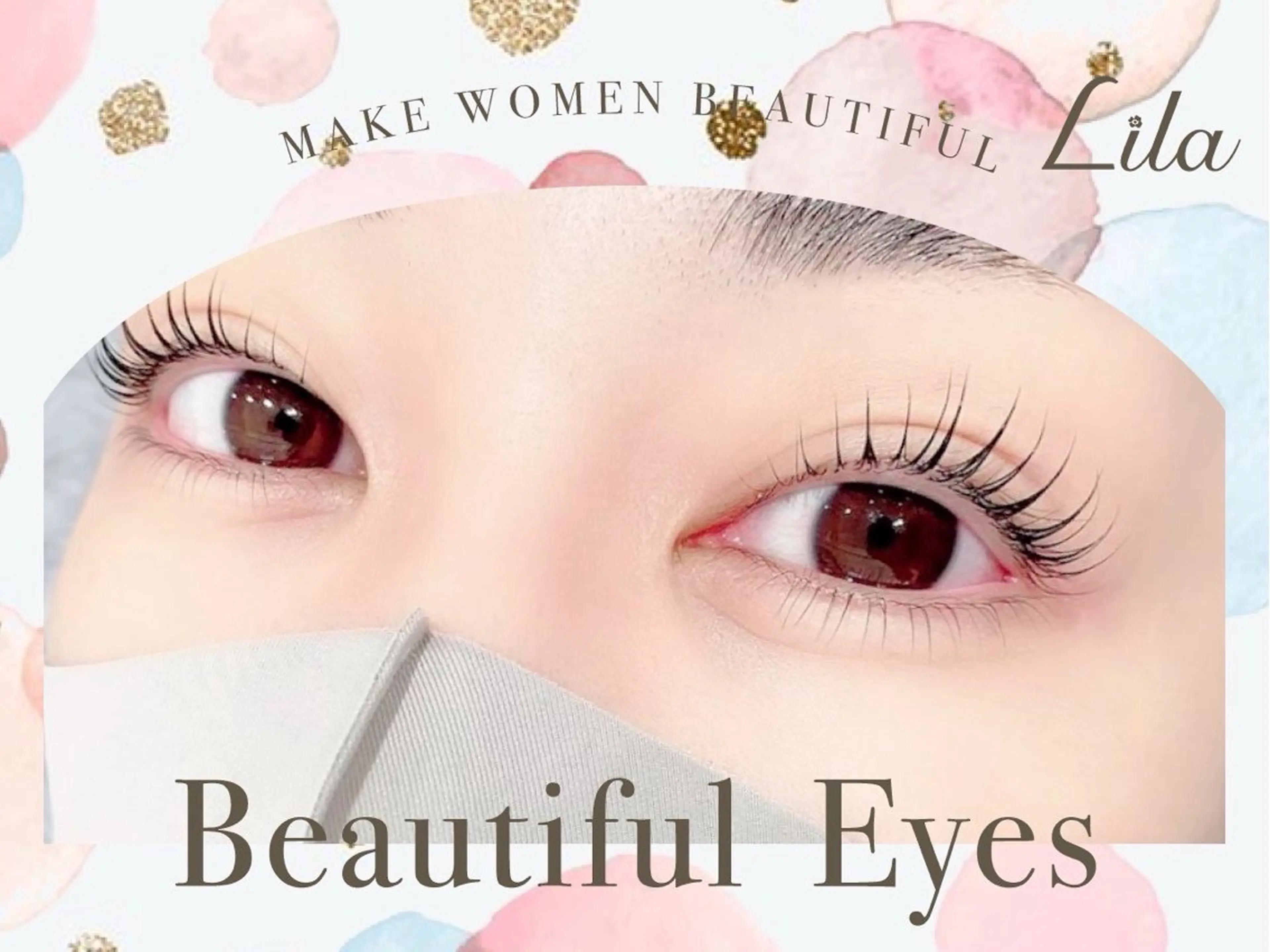 マツエク・マツパ 【無料🌷】Lila 博多研修💛nanaのマツエク・マツパデザイン