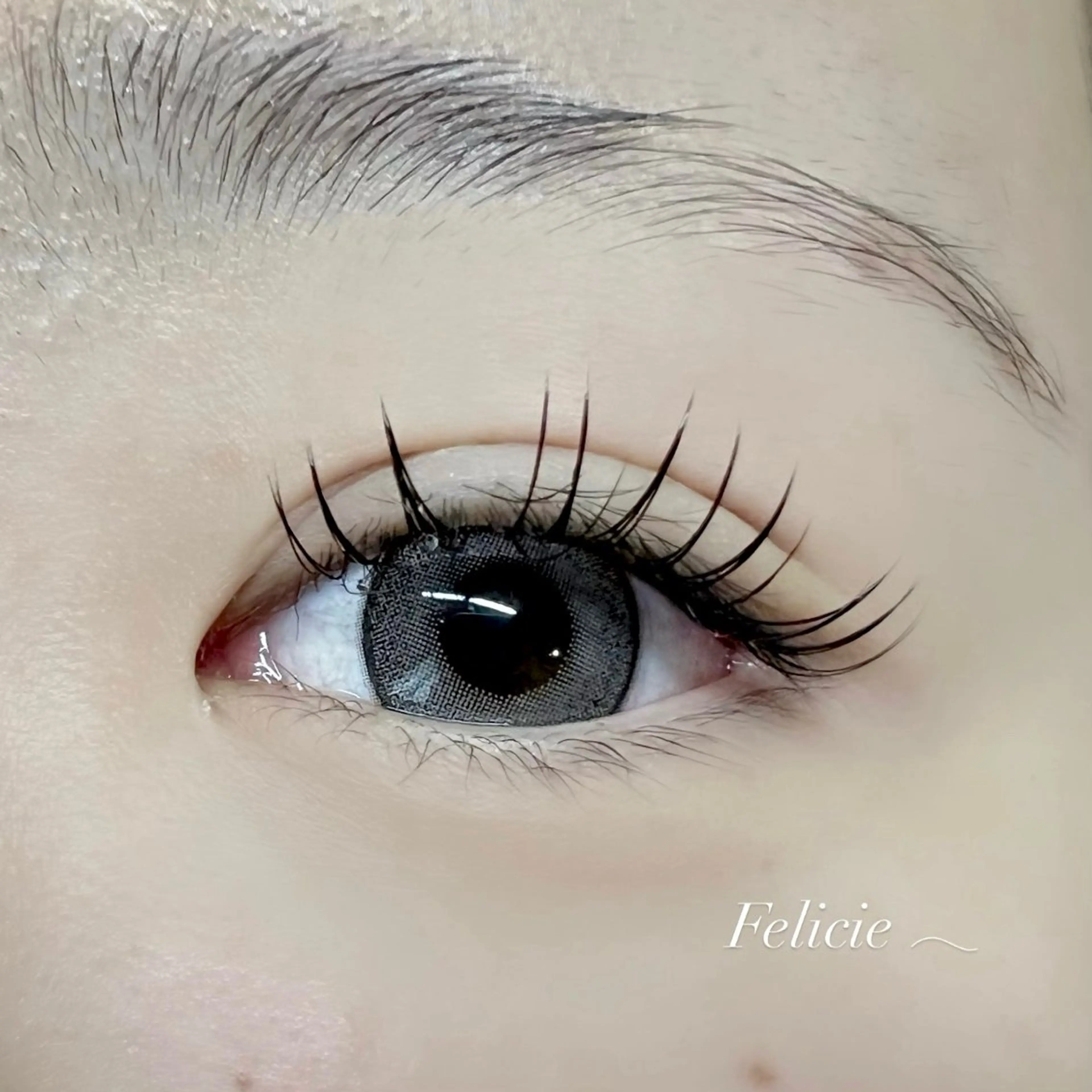 マツエク・マツパ バインドロック マツエク Felicie＊ Sayakaのマツエク・マツパデザイン