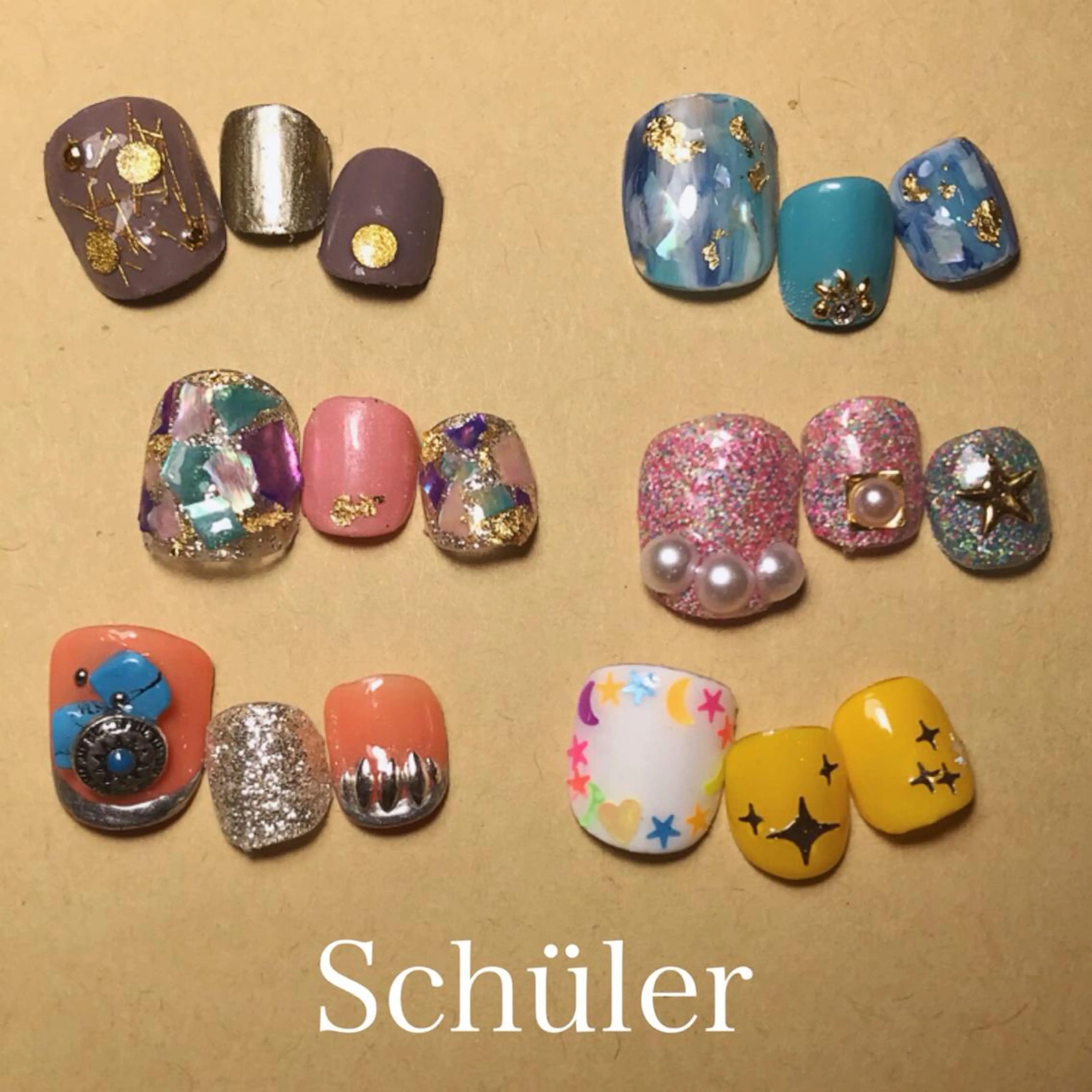 ネイル Schüler所属・野内 まきのネイルデザイン