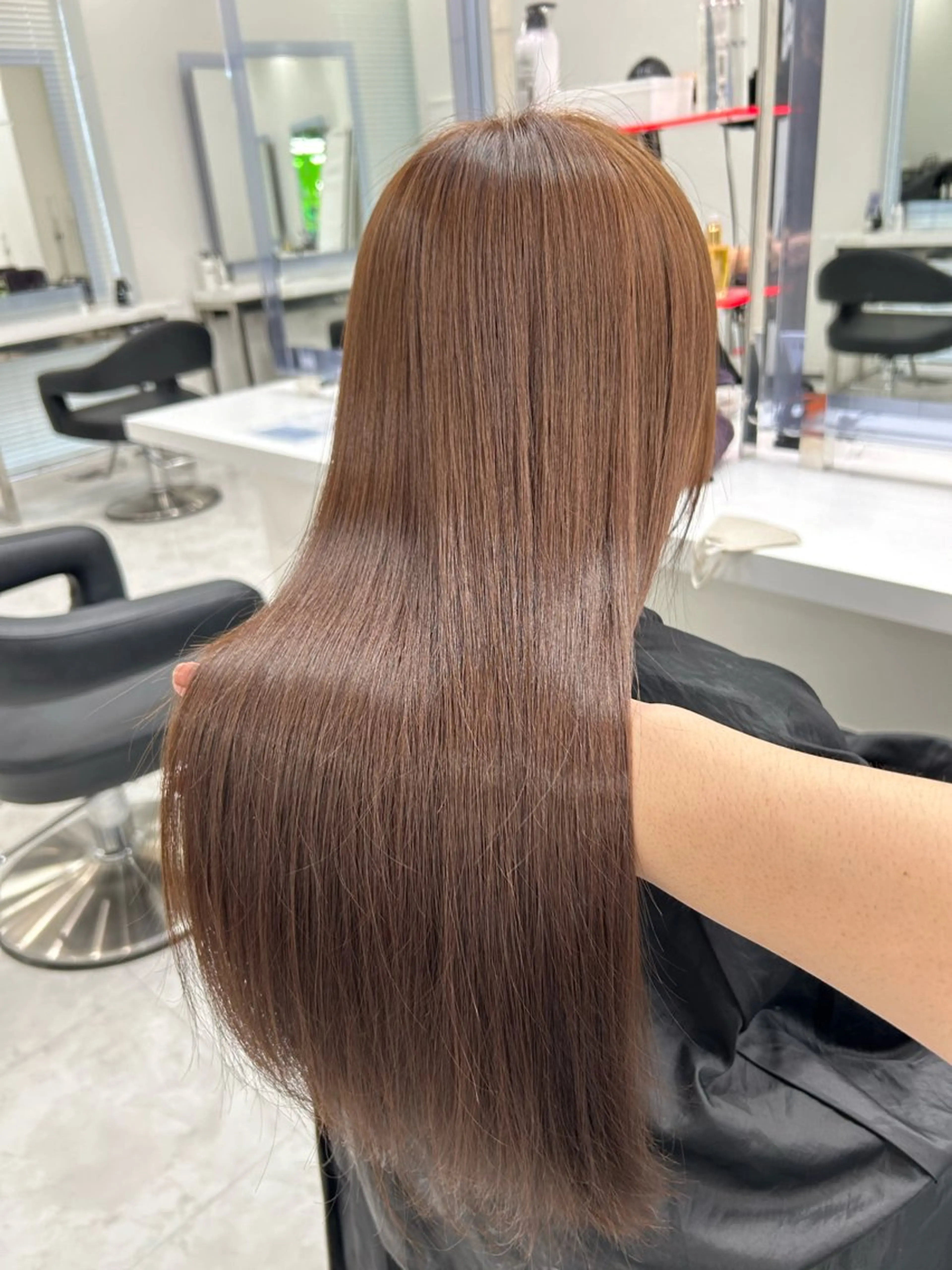 ロング カラー ケアカラー 髪質改善 トリートメント カット ヘアカラー 縮毛矯正 💖透け感ベージュ KOTA💖のヘアスタイル